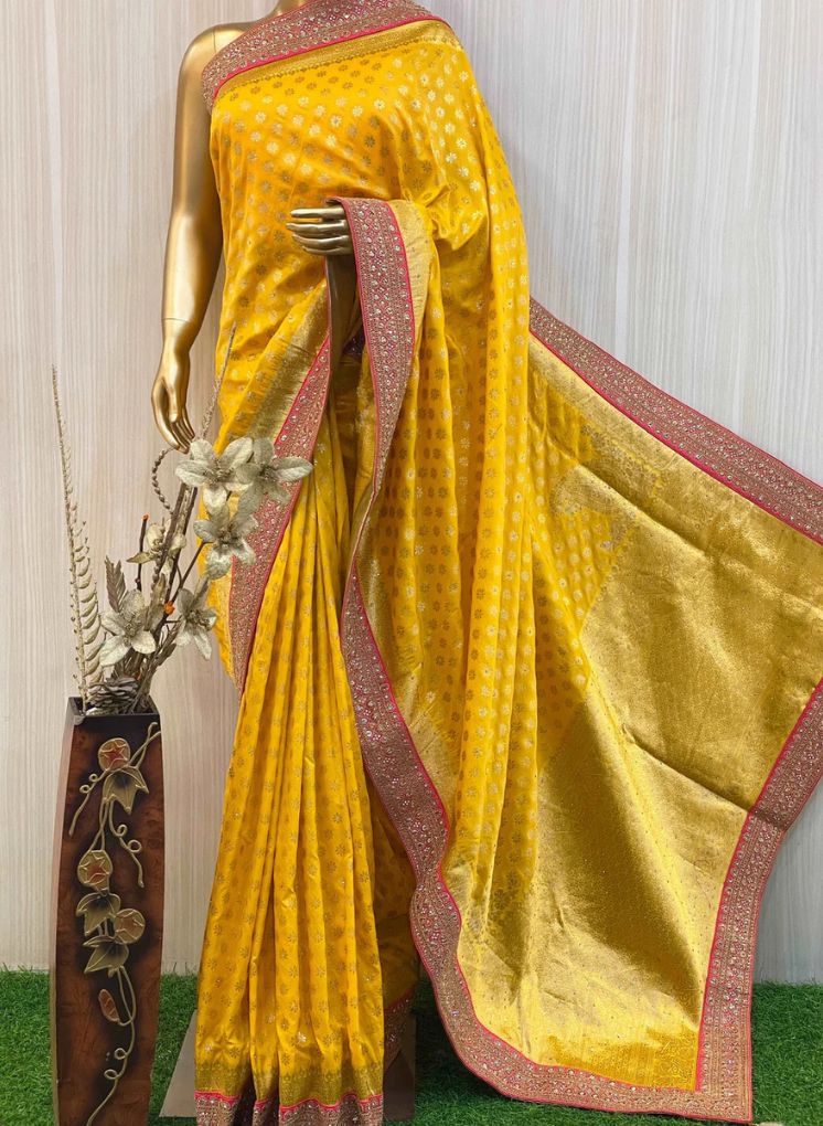 Yellow Saree Online in India