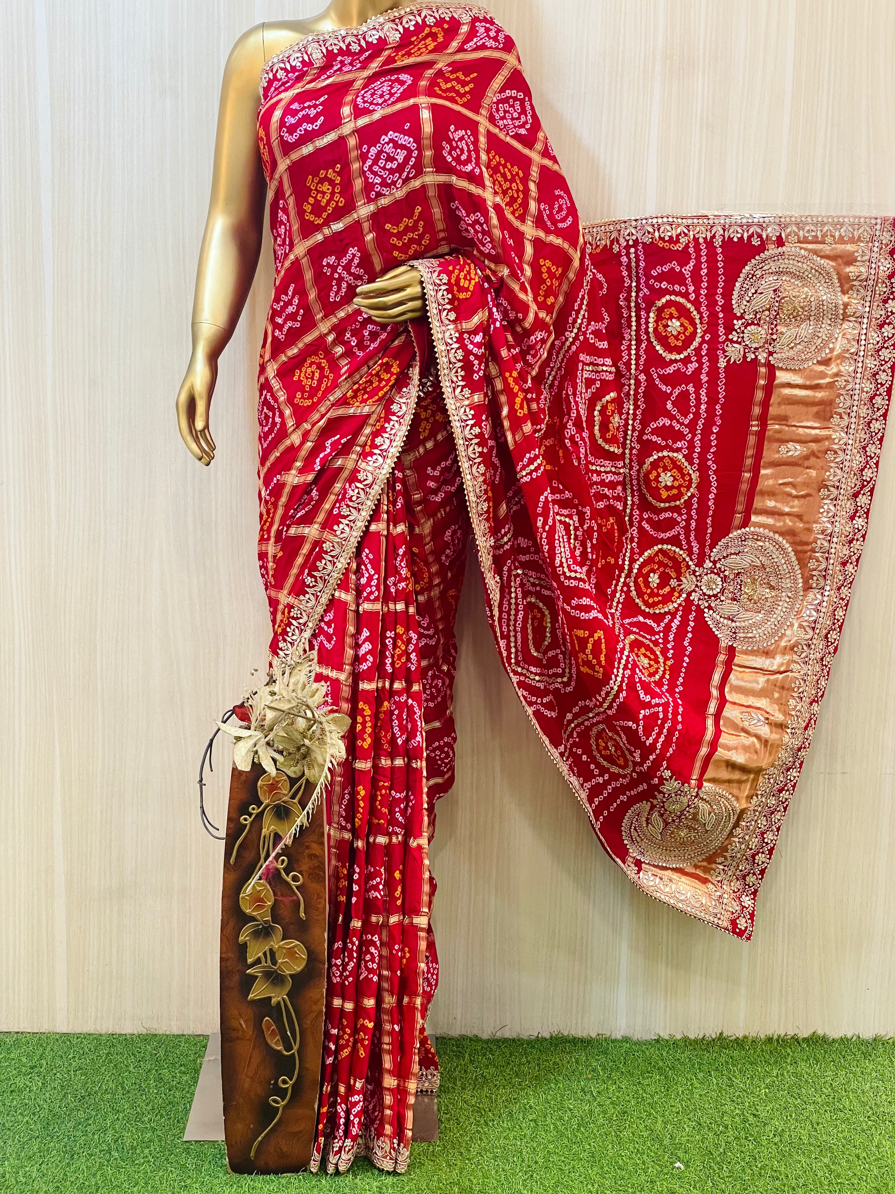 Hasnain Gajji Silk Saree