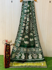 Pintu Pure Gajji Silk Dupatta