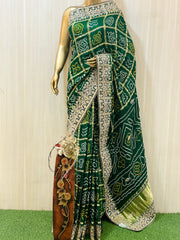 Ranika Gajji Silk Saree