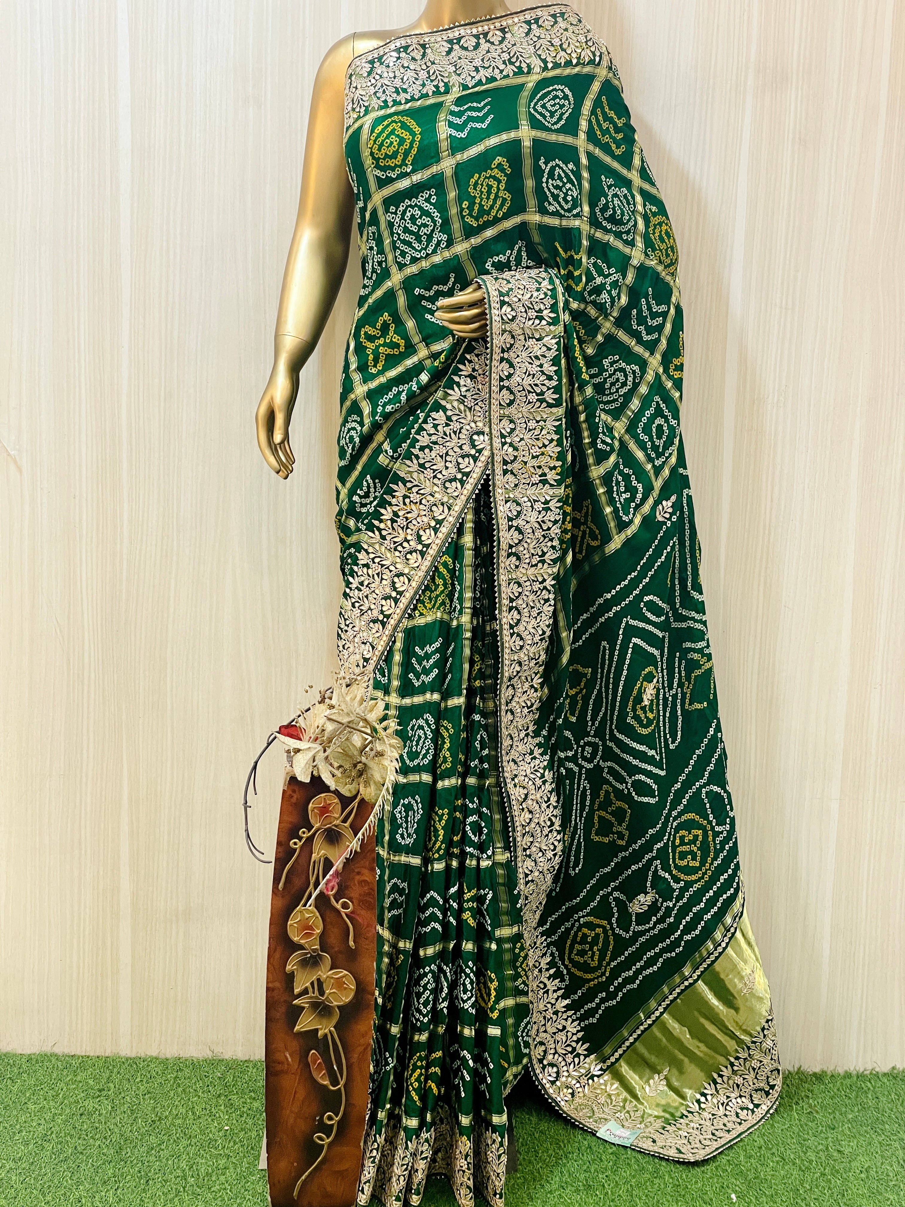 Ranika Gajji Silk Saree
