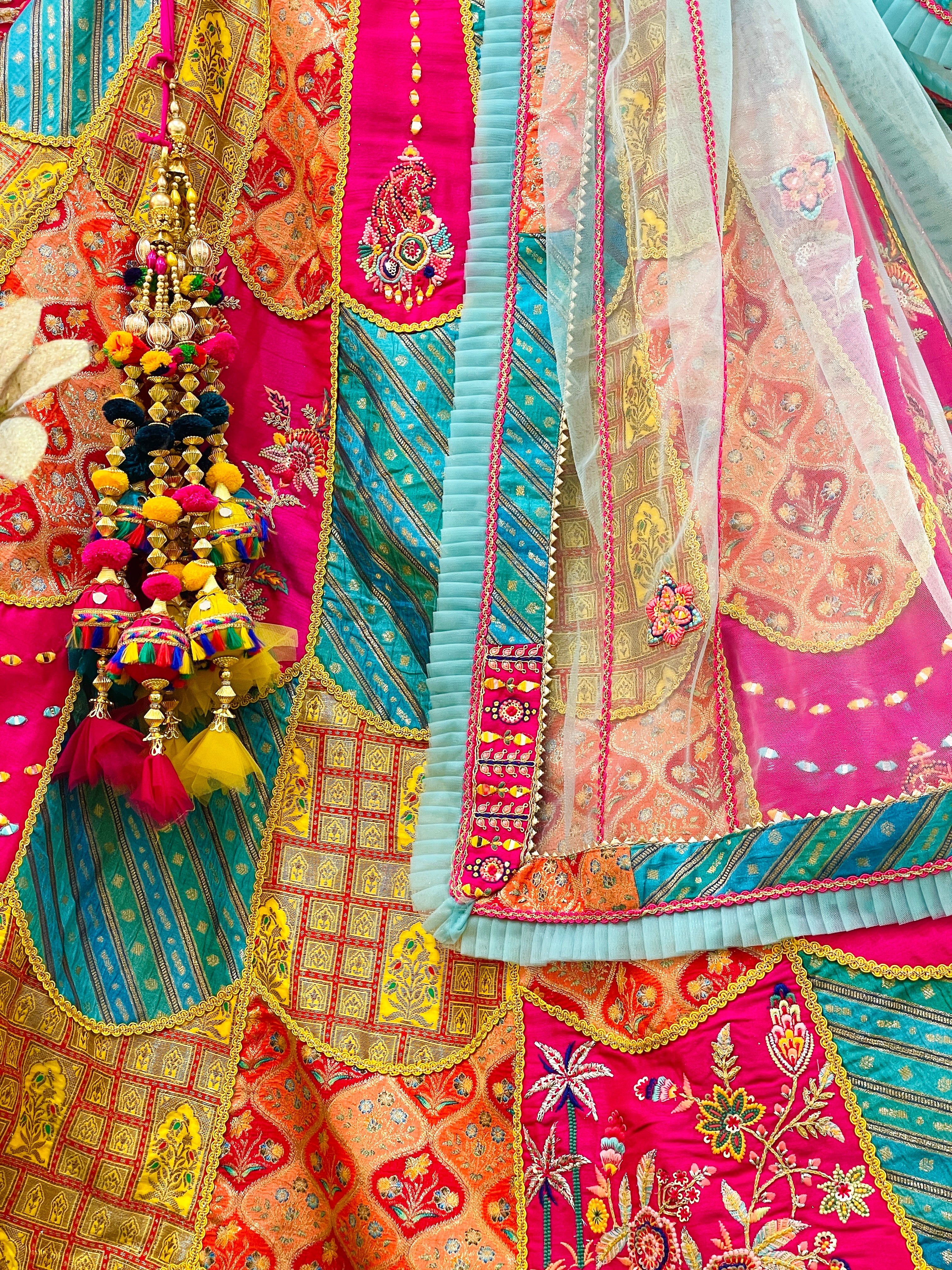 Mesha Banarasi Lehenga