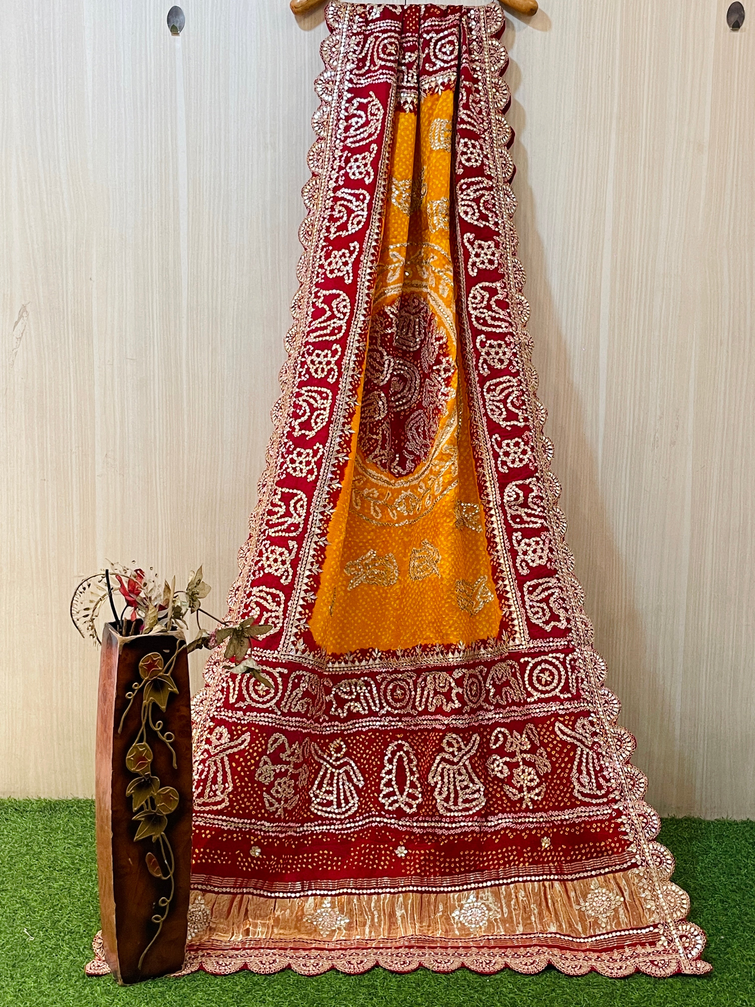 Shakshi Pure Gajji Silk Dupatta
