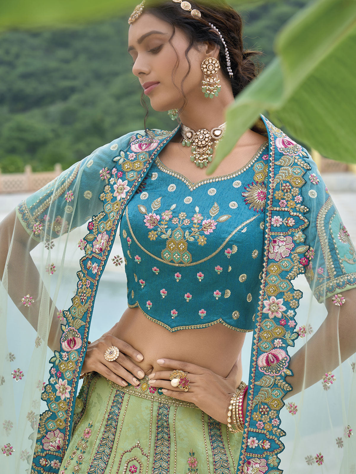 Viraasat Vibes Lehenga