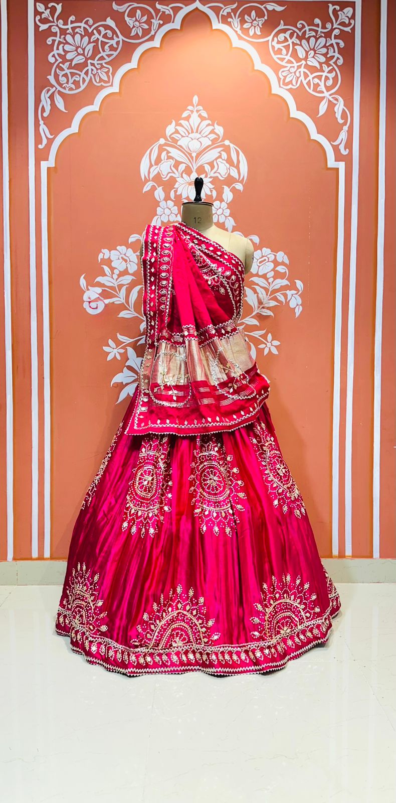 Divya Gajji Silk Lehenga