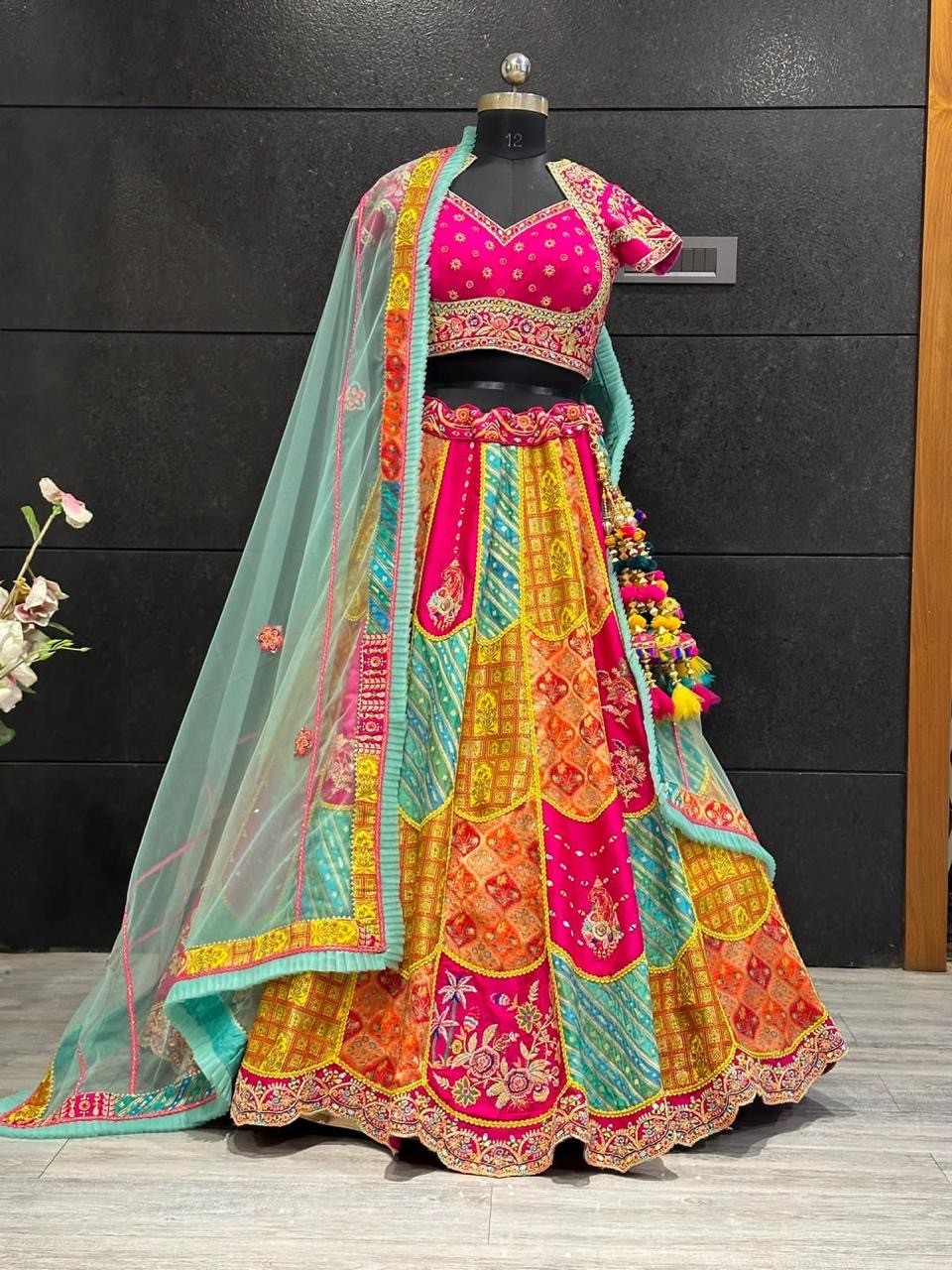 Lehenga Stylish Banarasi Dress Design Mesha Banarasi Lehenga