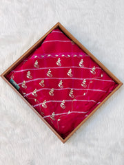 Anita Chiffon Leheriya Saree