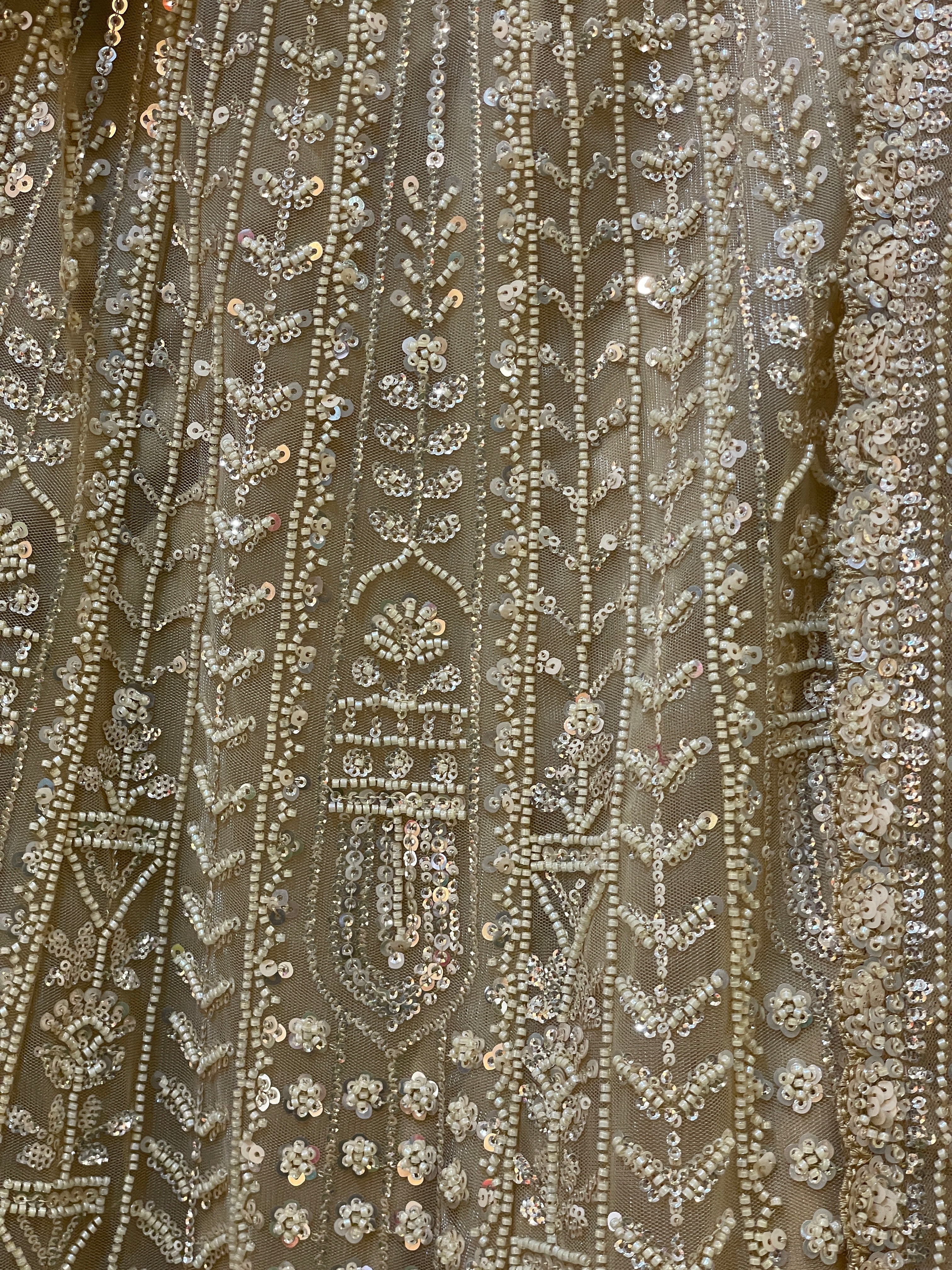 Zarika Gold Georgette Lehenga