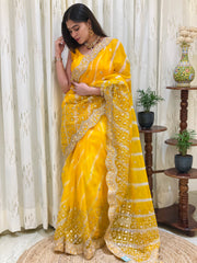 Tejasvi Leheriya Saree