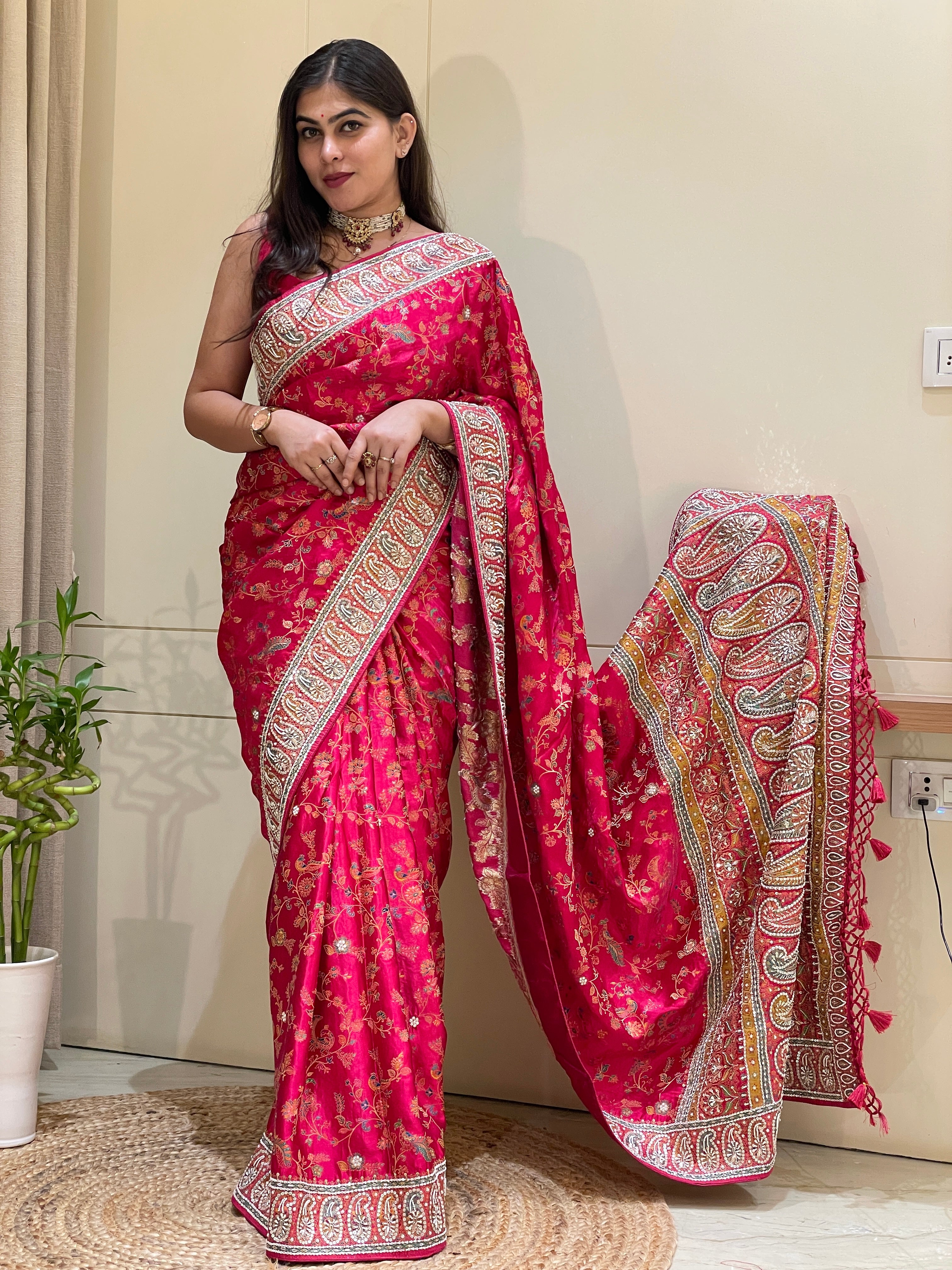 Pallavi Banarasi Silk Saree