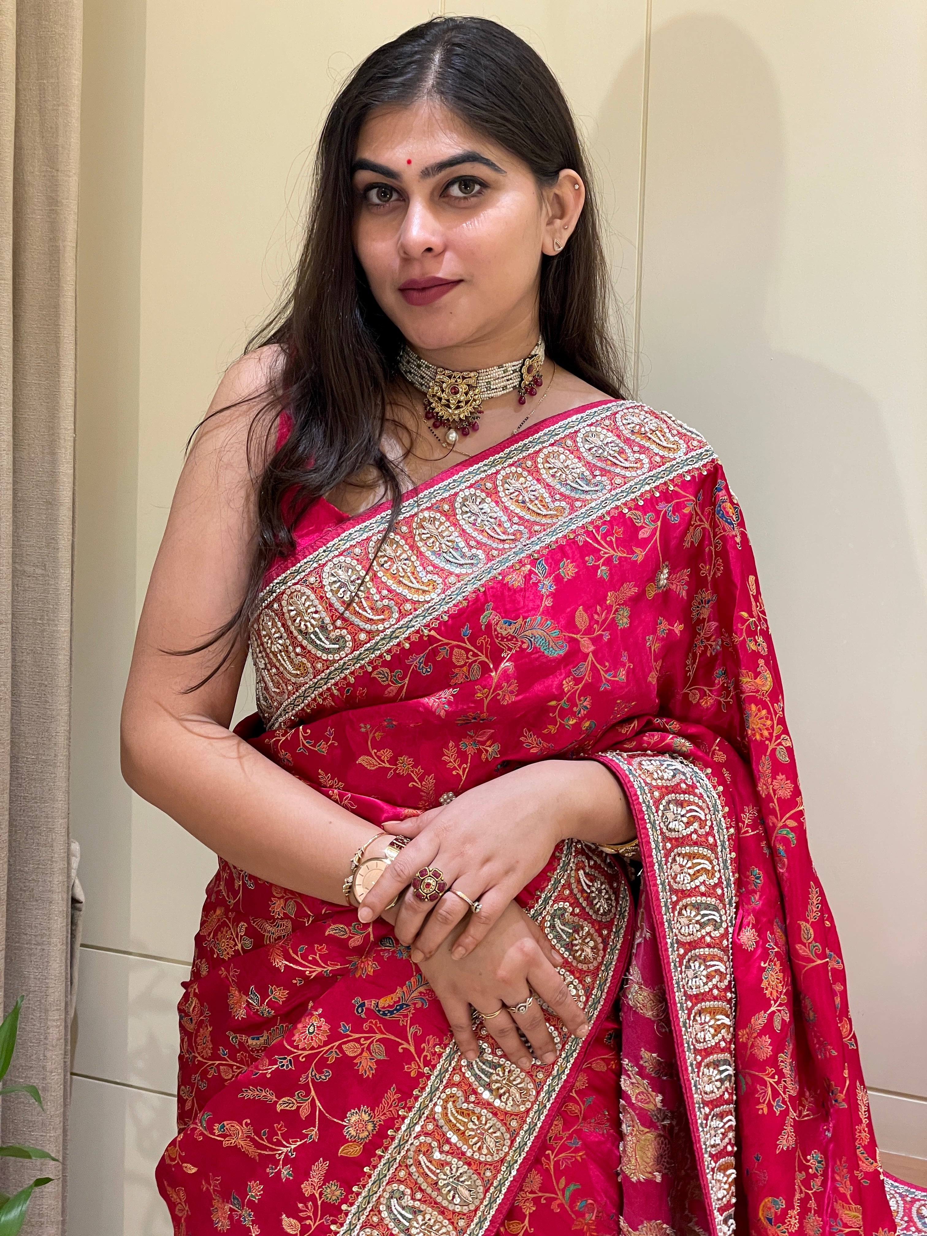 Pallavi Banarasi Silk Saree