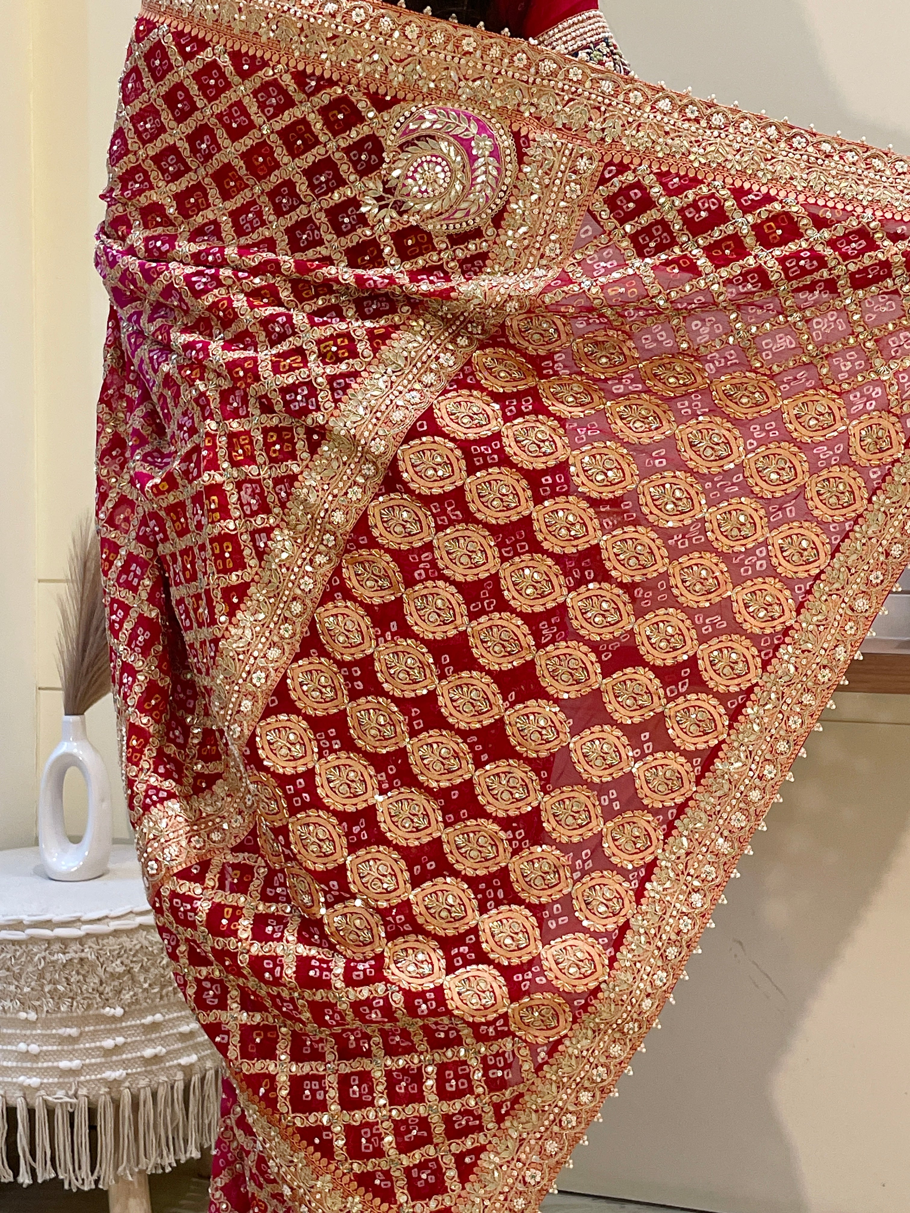 Samika Silver Georgette Saree