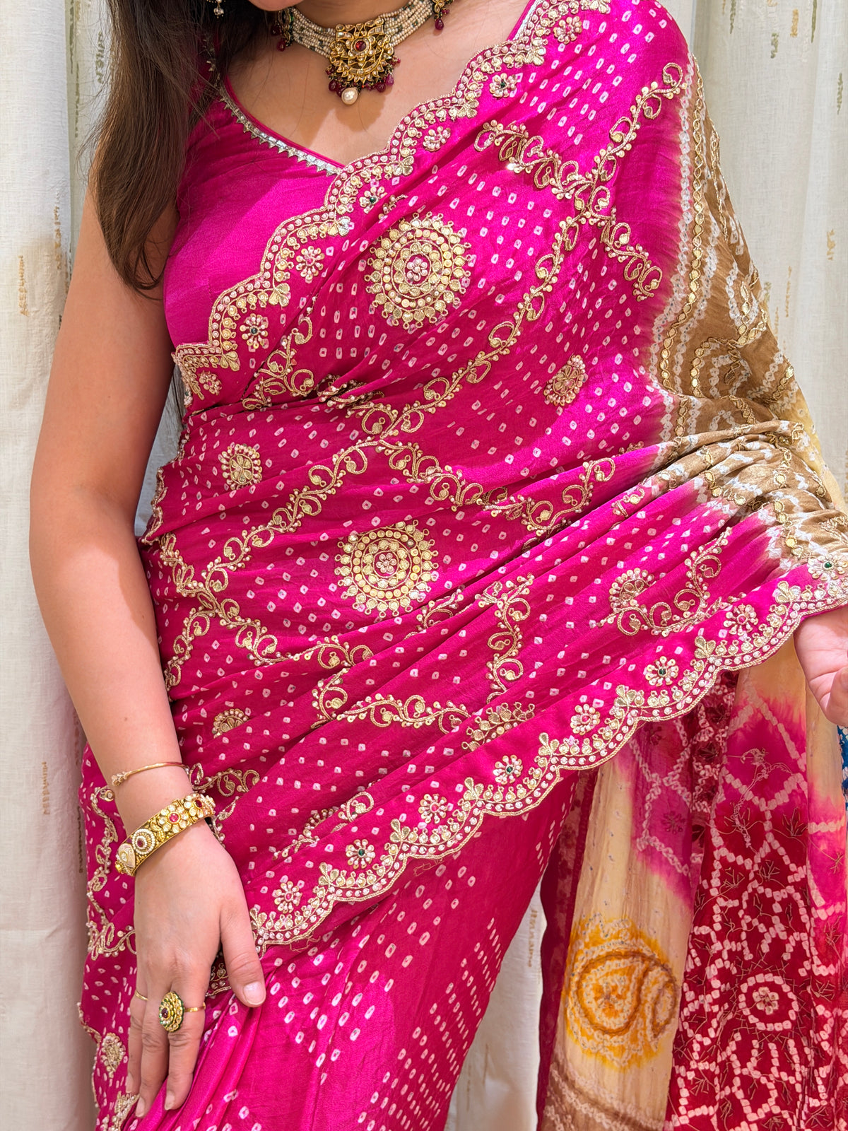 Kiara Royal Multicolor Gaji Silk Saree