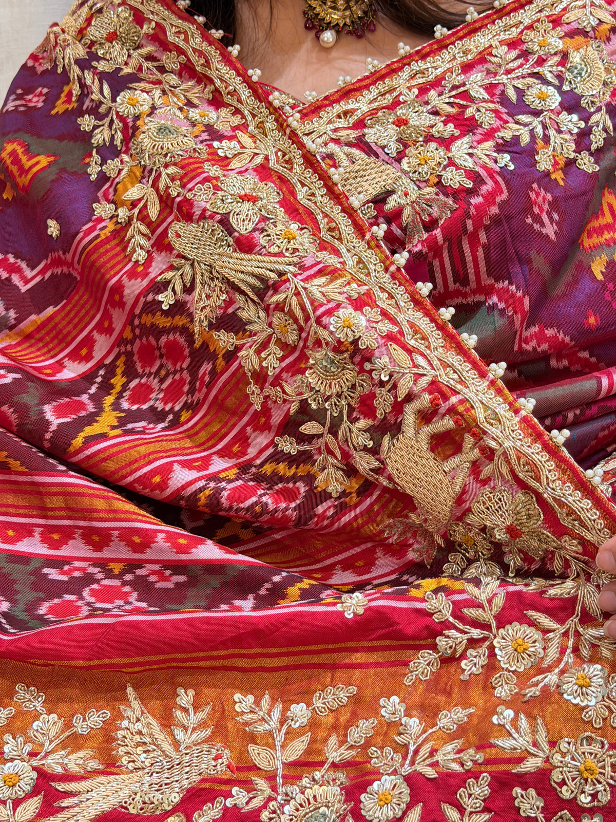 Ishani Royale Patola Silk Saree