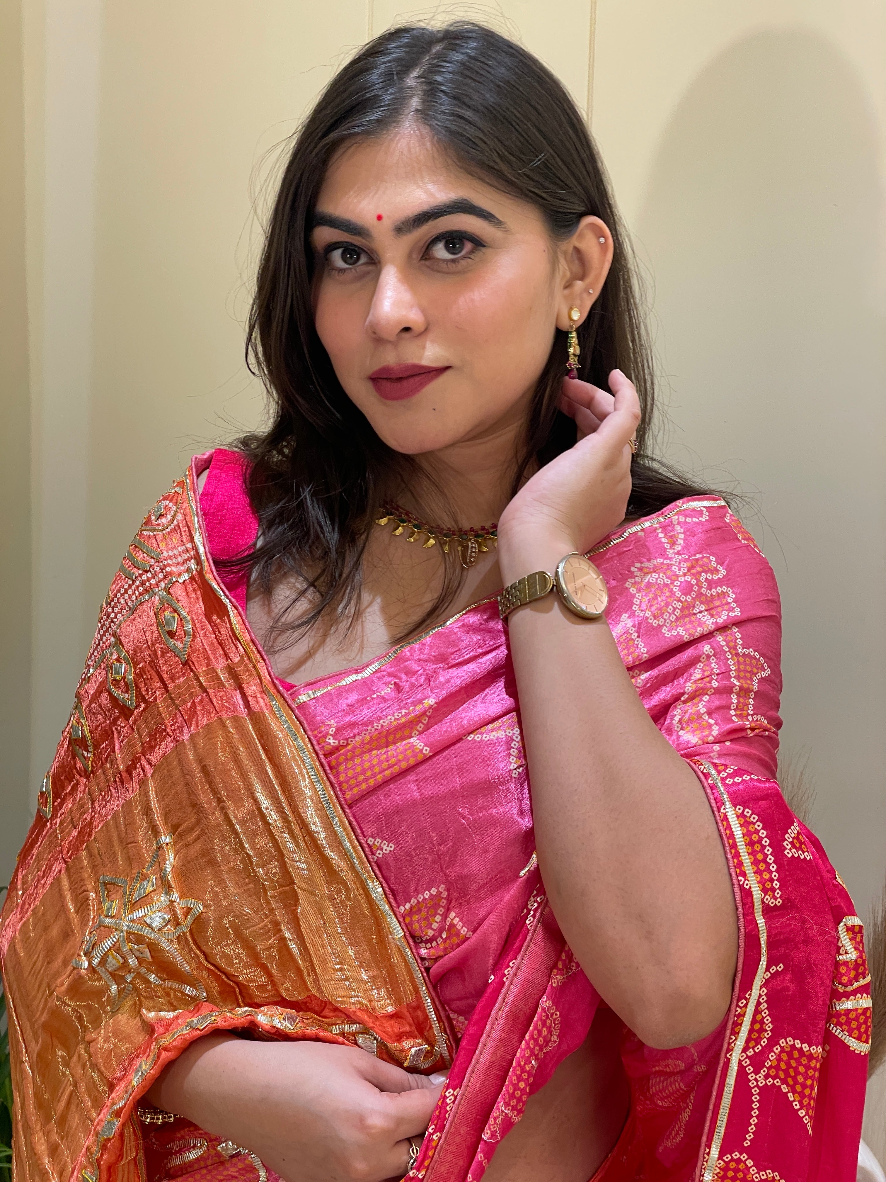 Manvi Gajji Silk Saree