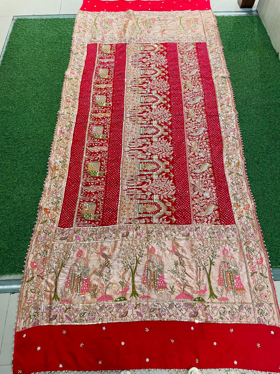 Noor Aabha Kadwa Zari Dupatta