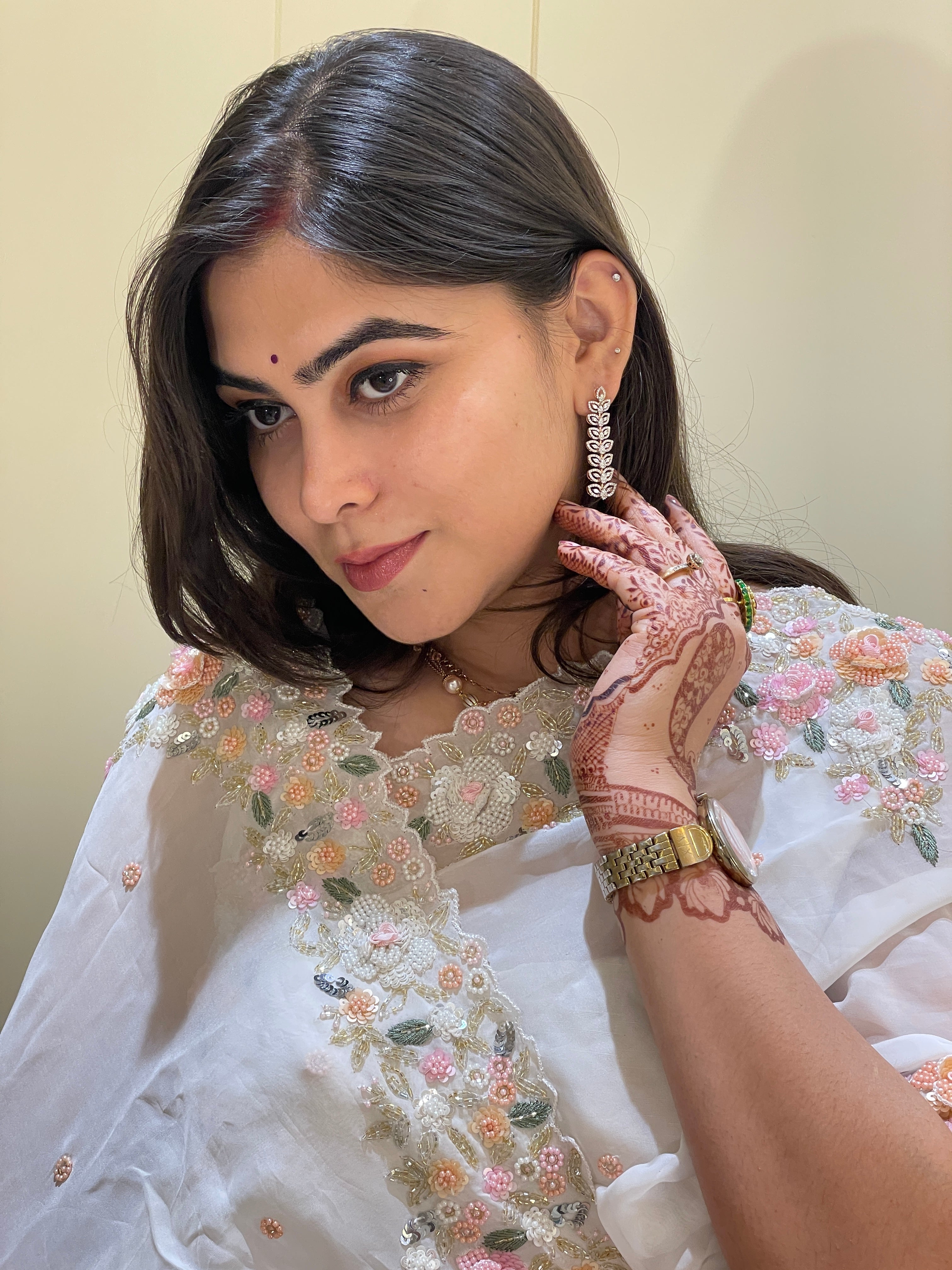 Neha Pearl Dream Organza Saree