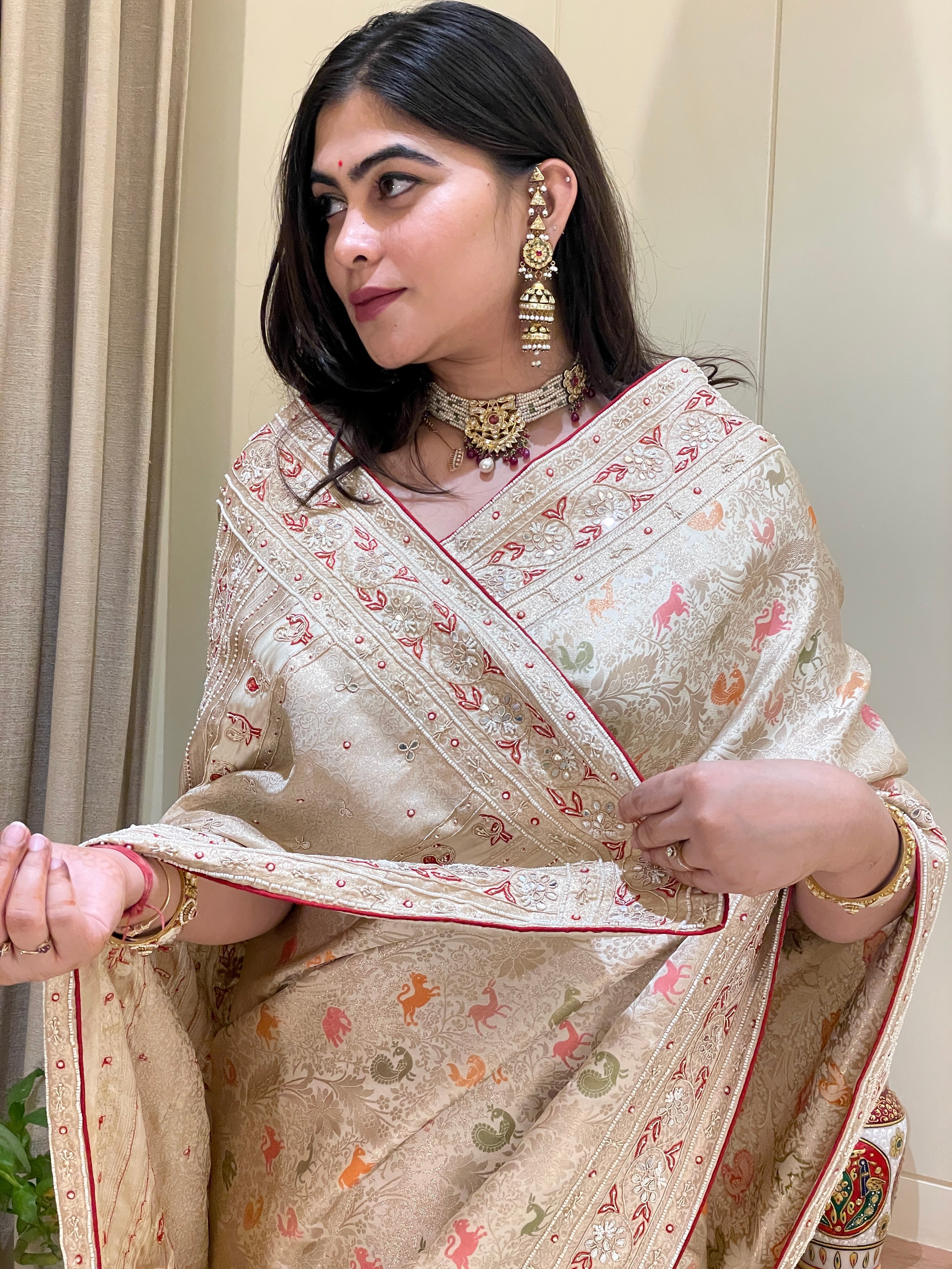 Divya Bananasi Silk Saree