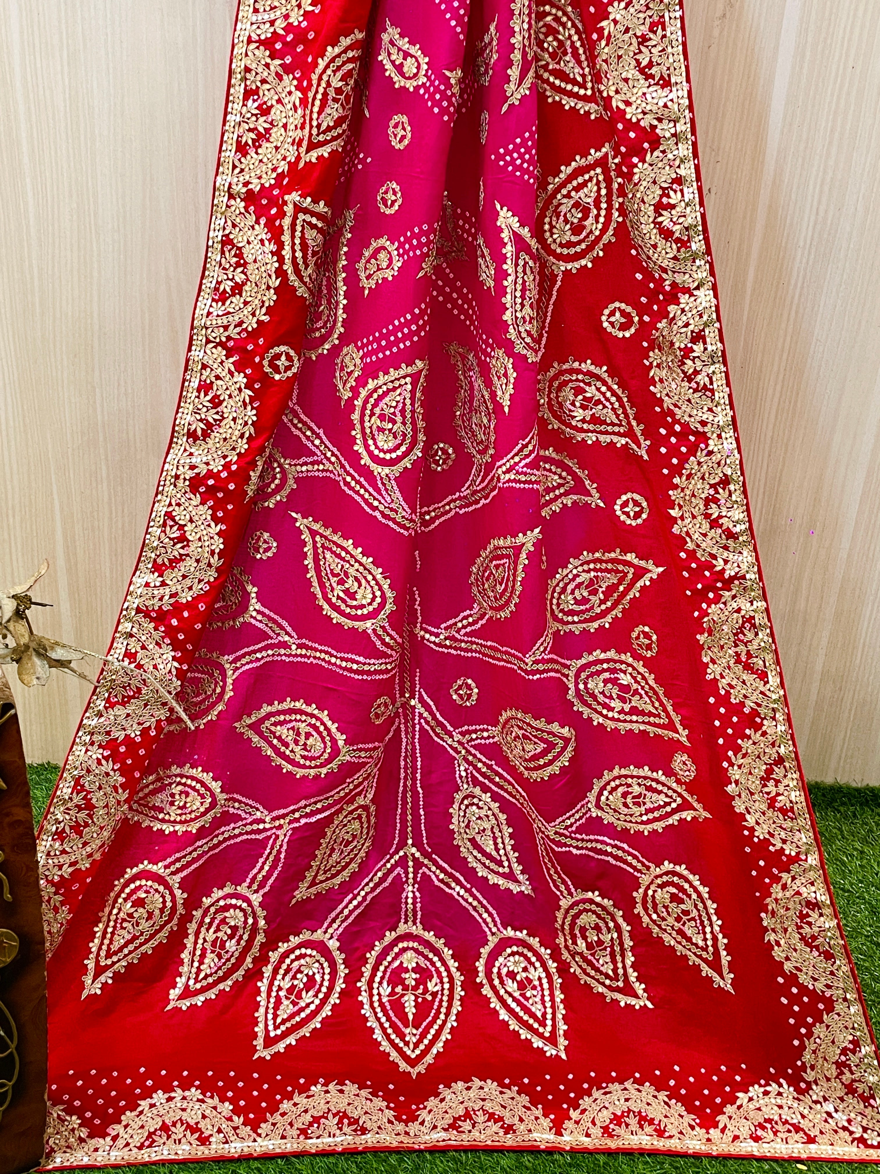 Dimisha Pure Gajji Silk Dupatta