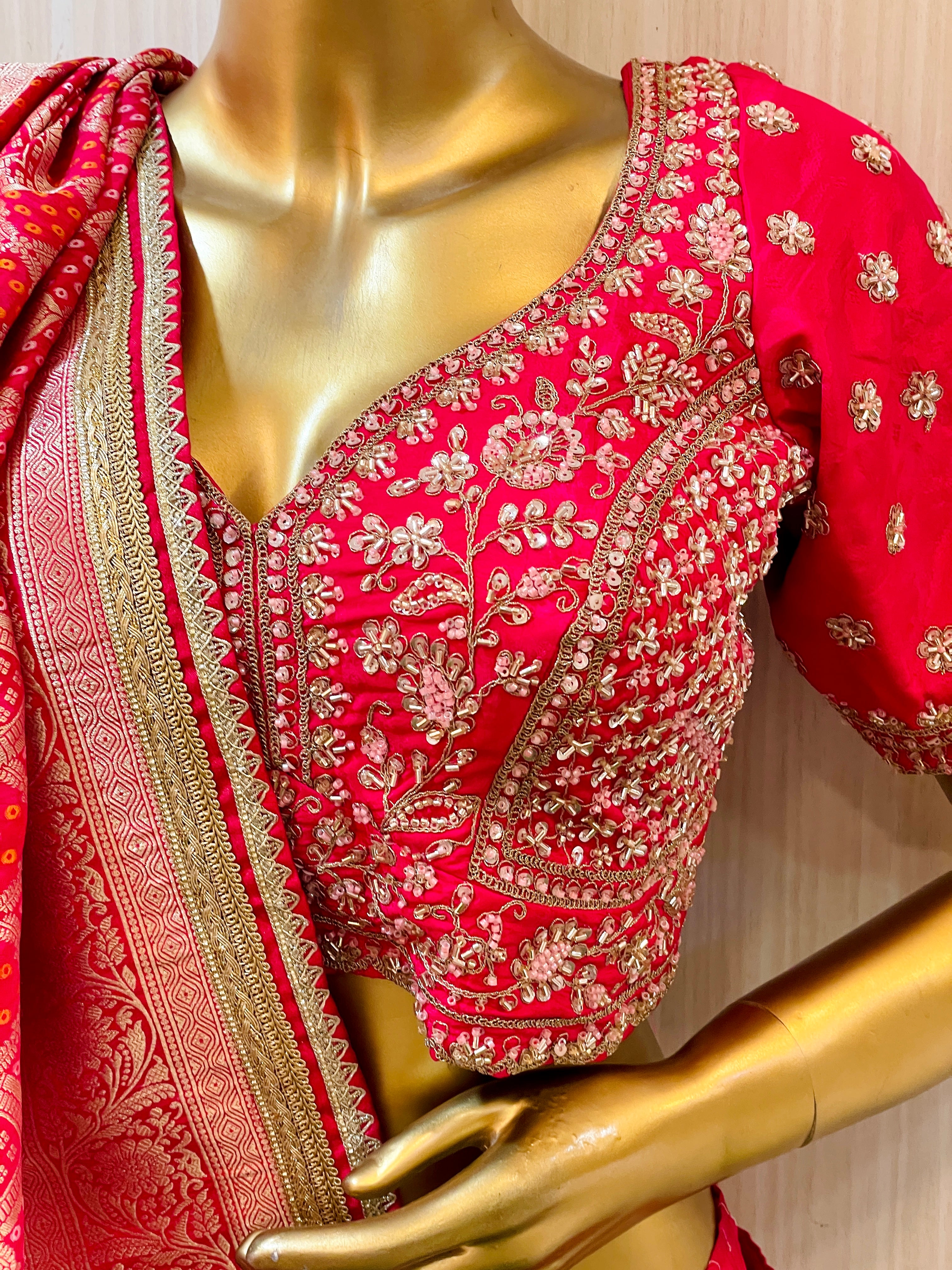 Mitashi Khadi Georgette Saree