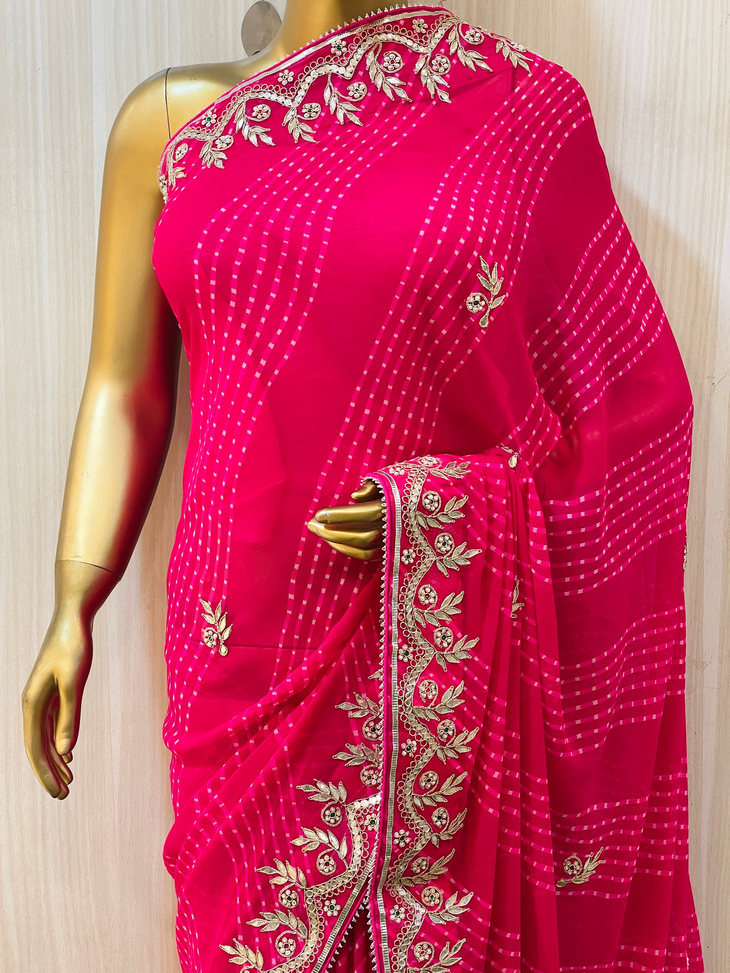 Bhawisha Leheriya Saree