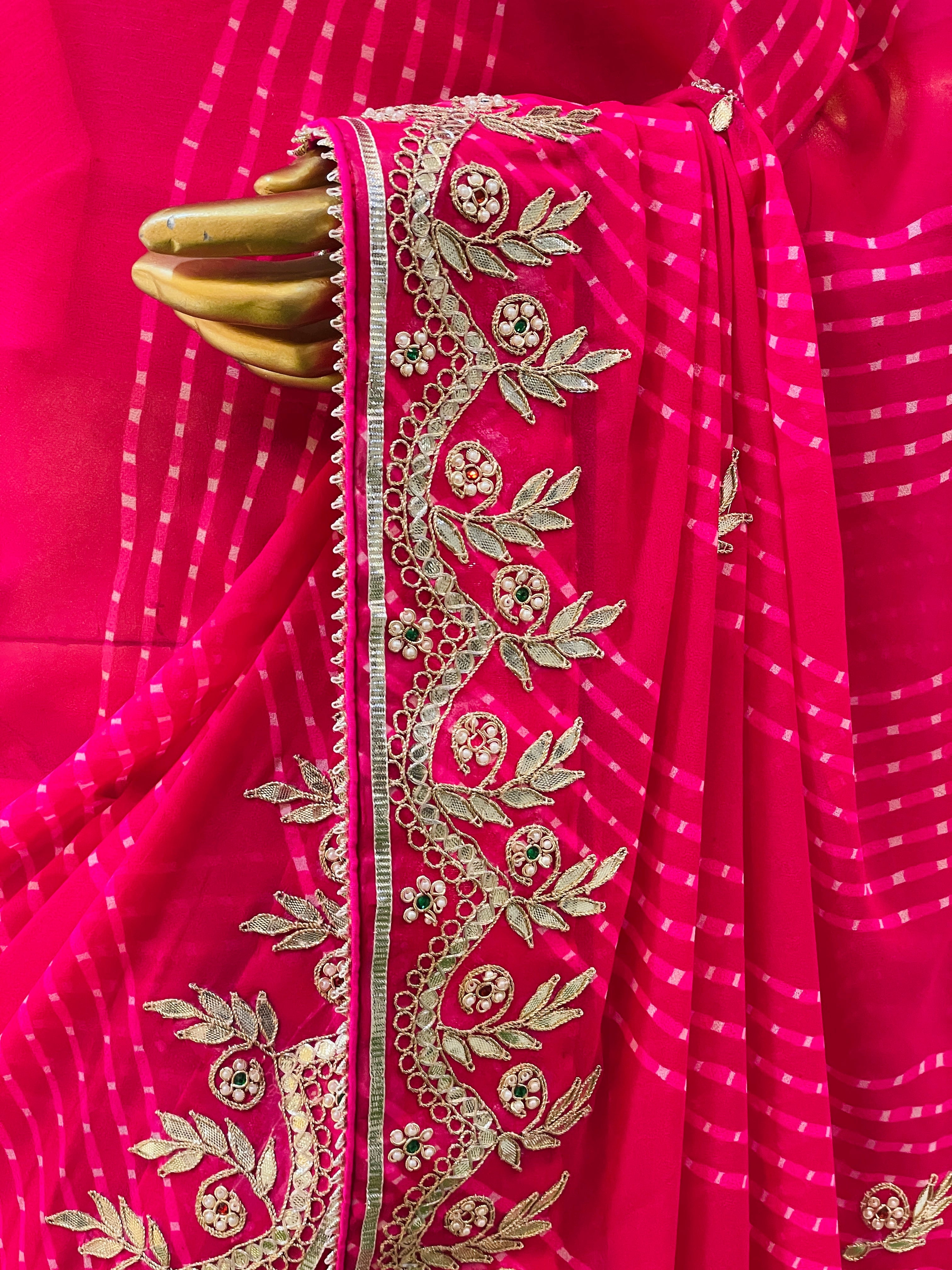Bhawisha Leheriya Saree
