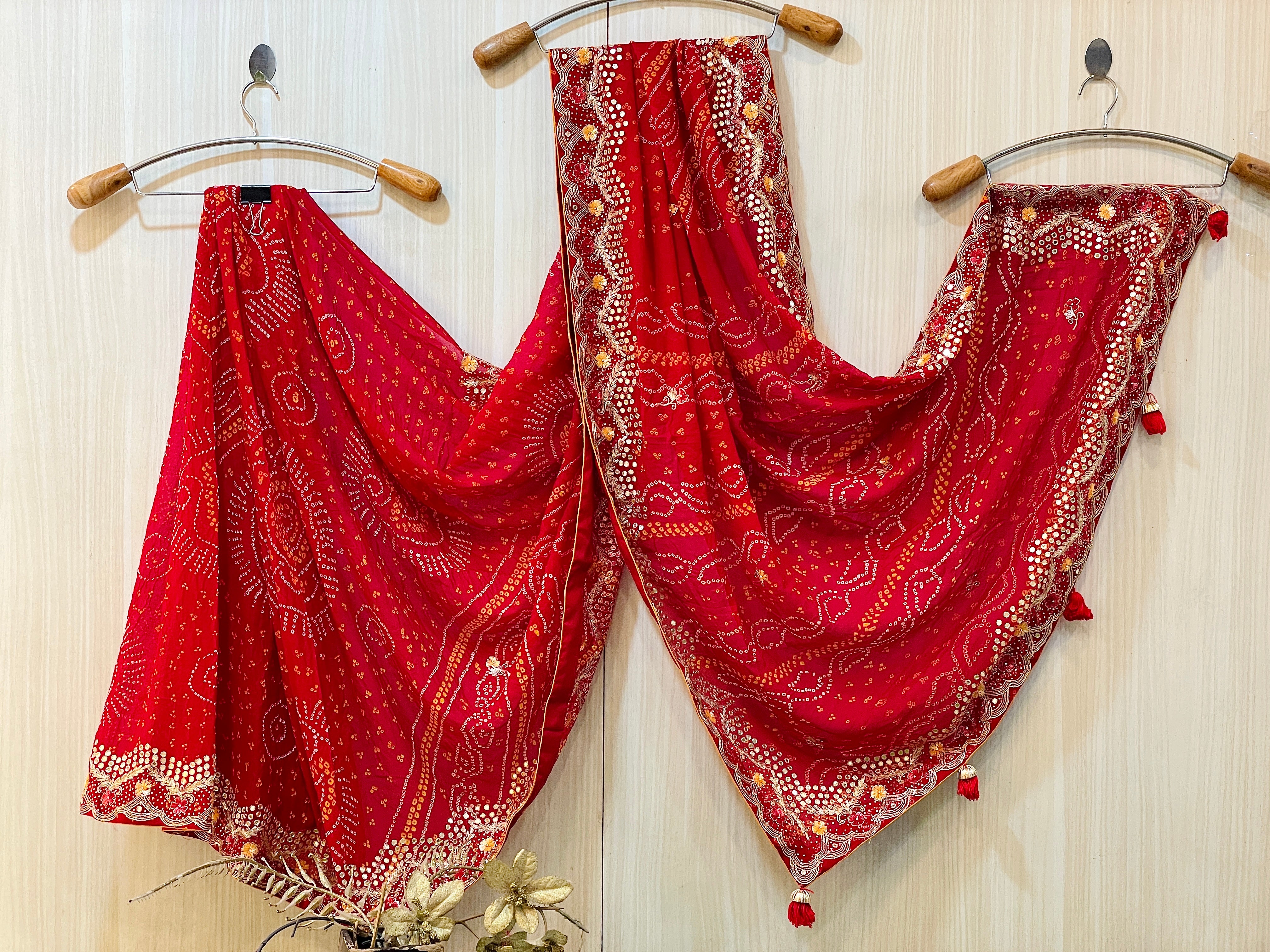 Amiksha Bandhani Saree