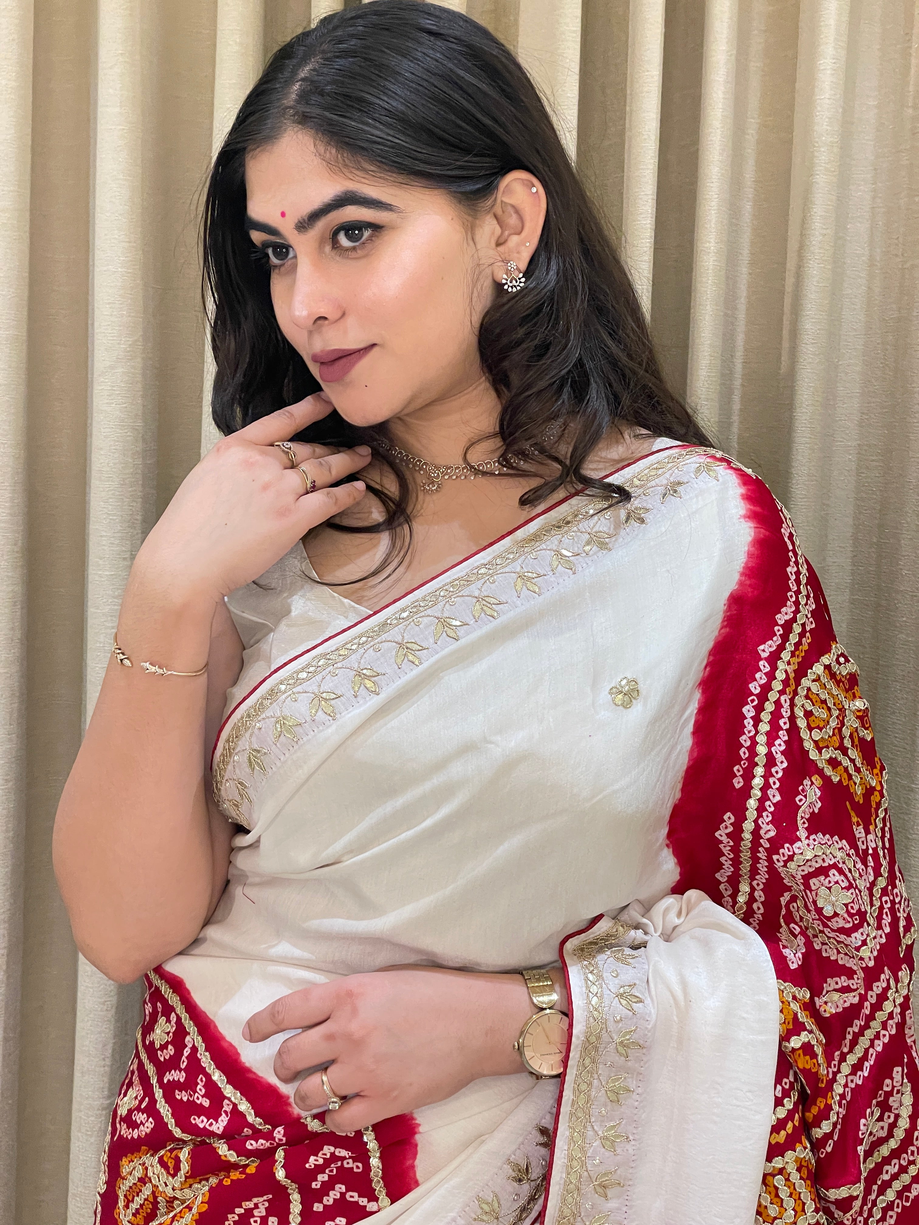Rashi Bandhani Saree