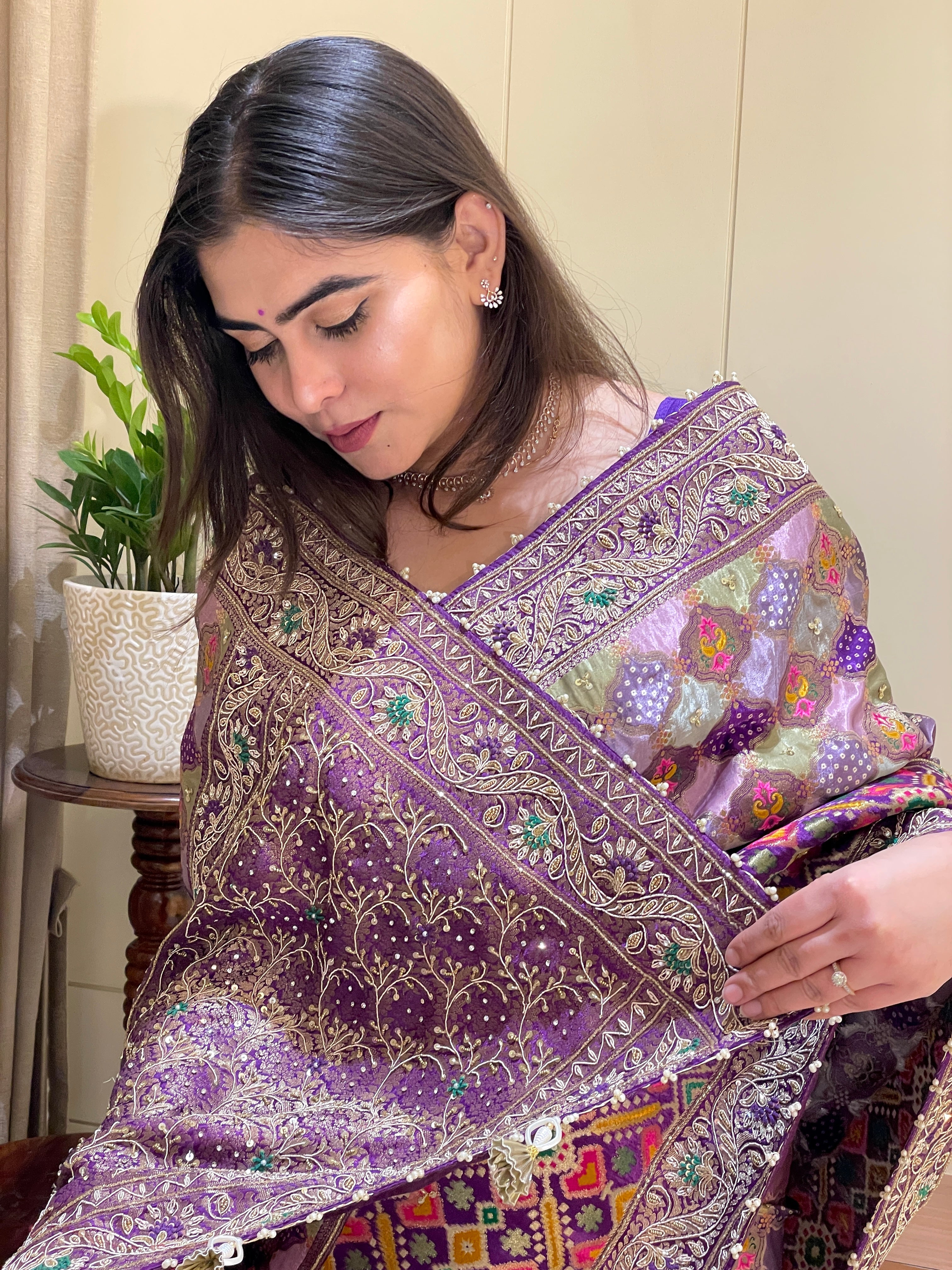 Zarika Muga Silk Banarasi Saree