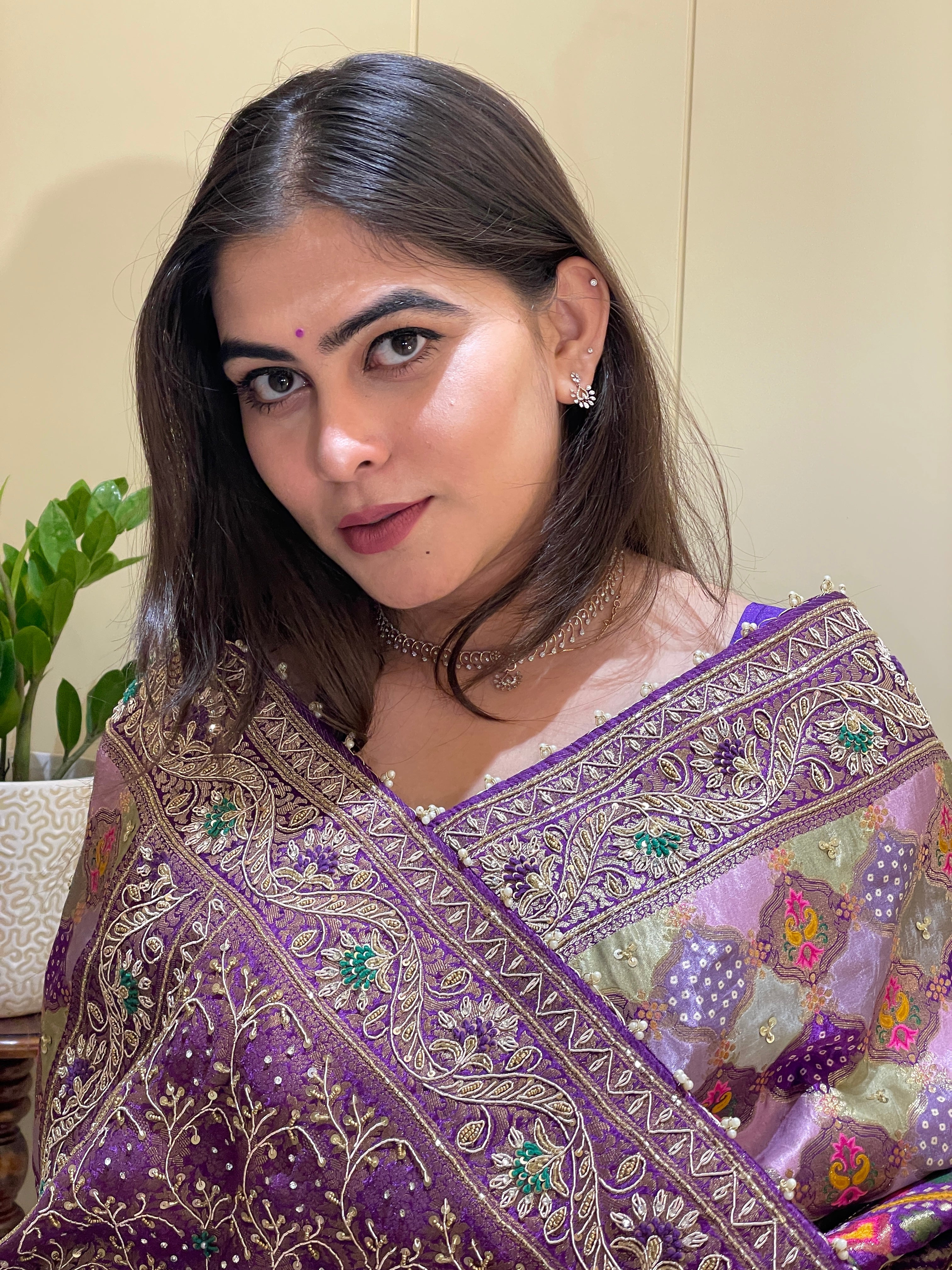 Zarika Muga Silk Banarasi Saree