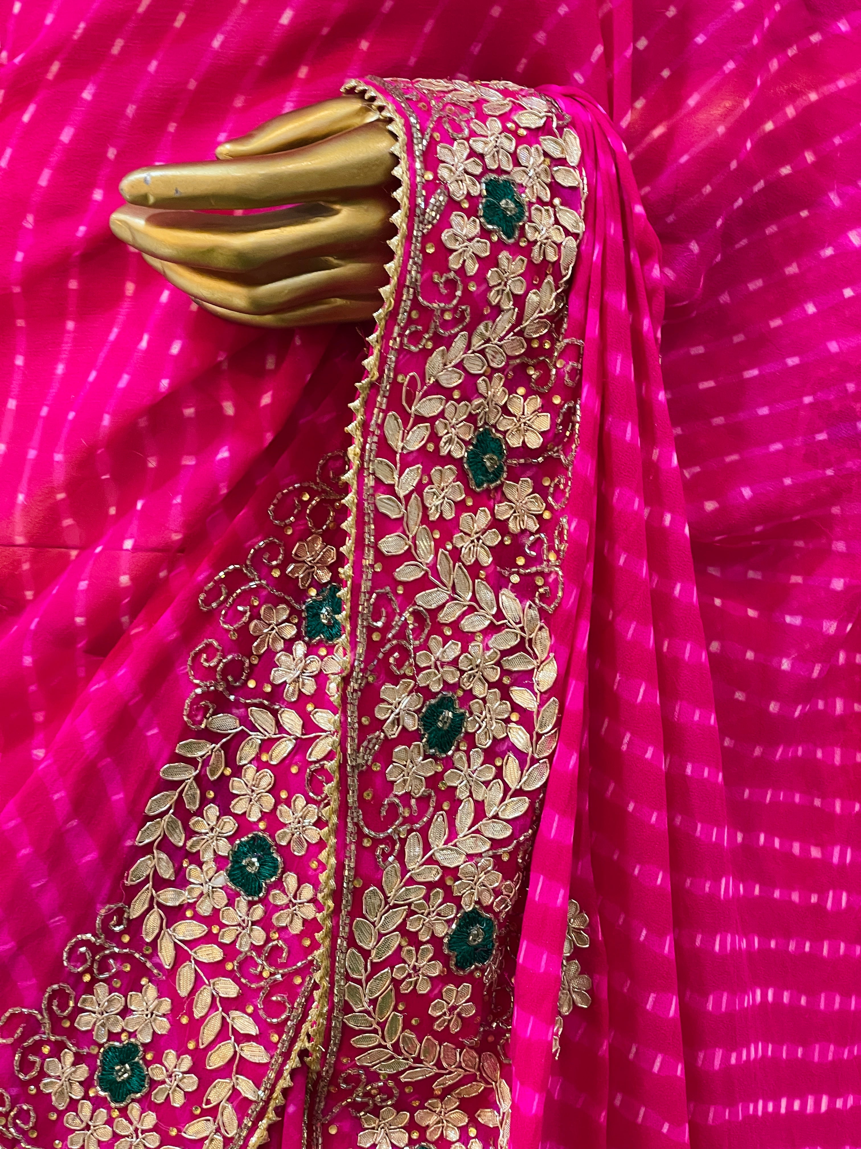 Riwaz Leheriya Saree