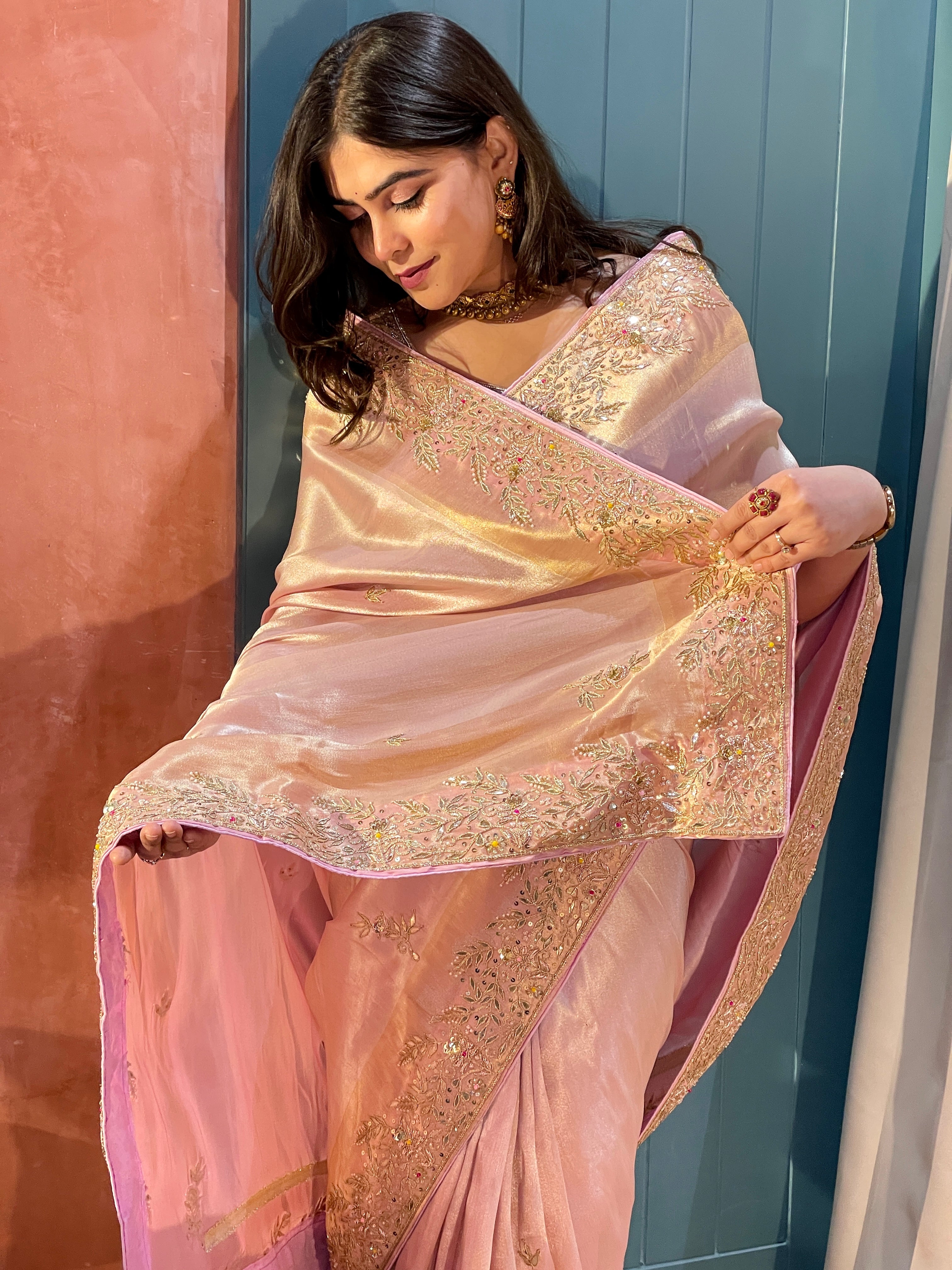 Noor Kanjivaram Silk Saree