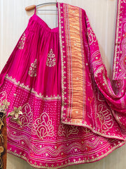 Tara Pure Gaji Silk Lehenga