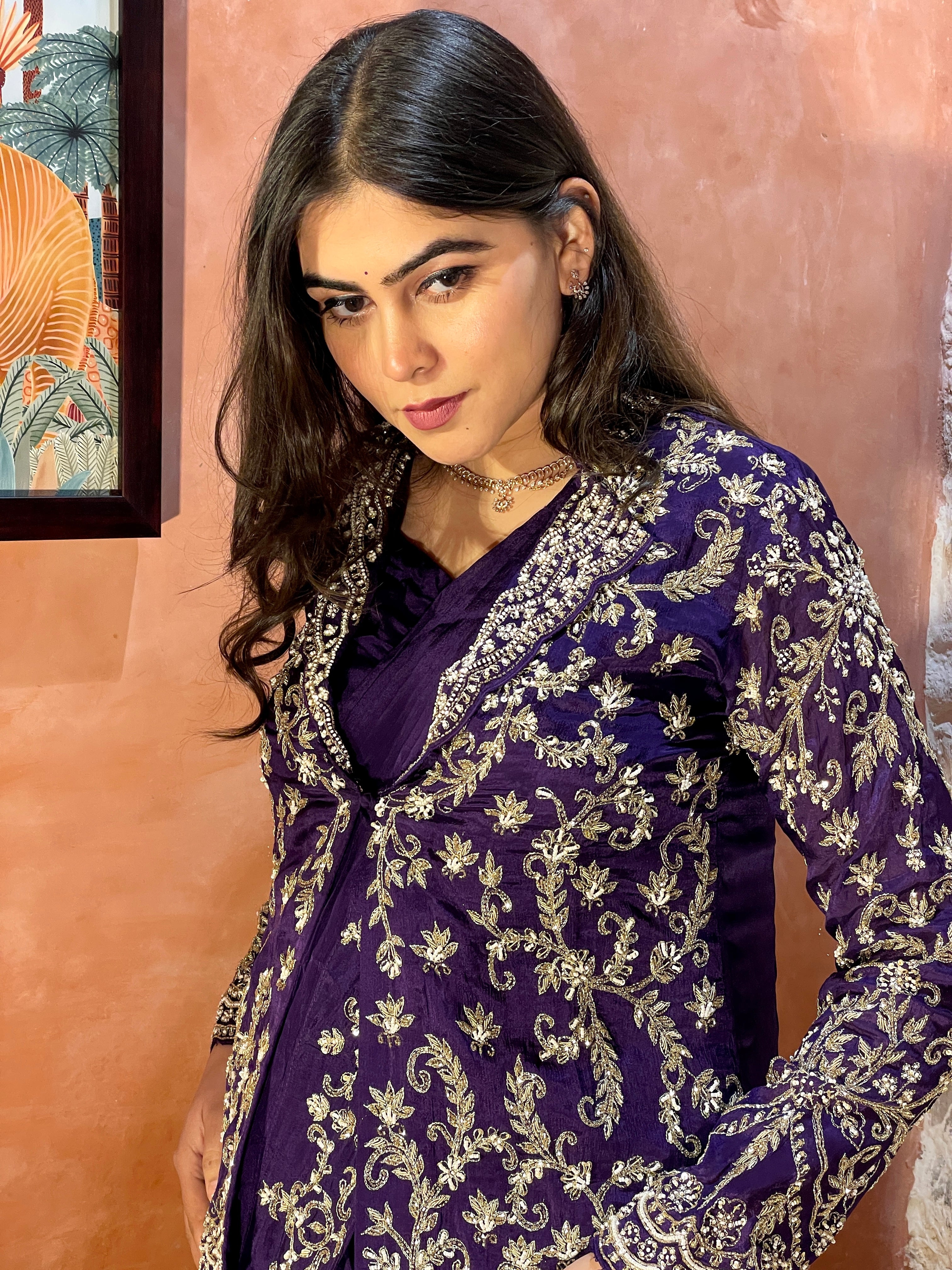 Mila Pre Drape Saree