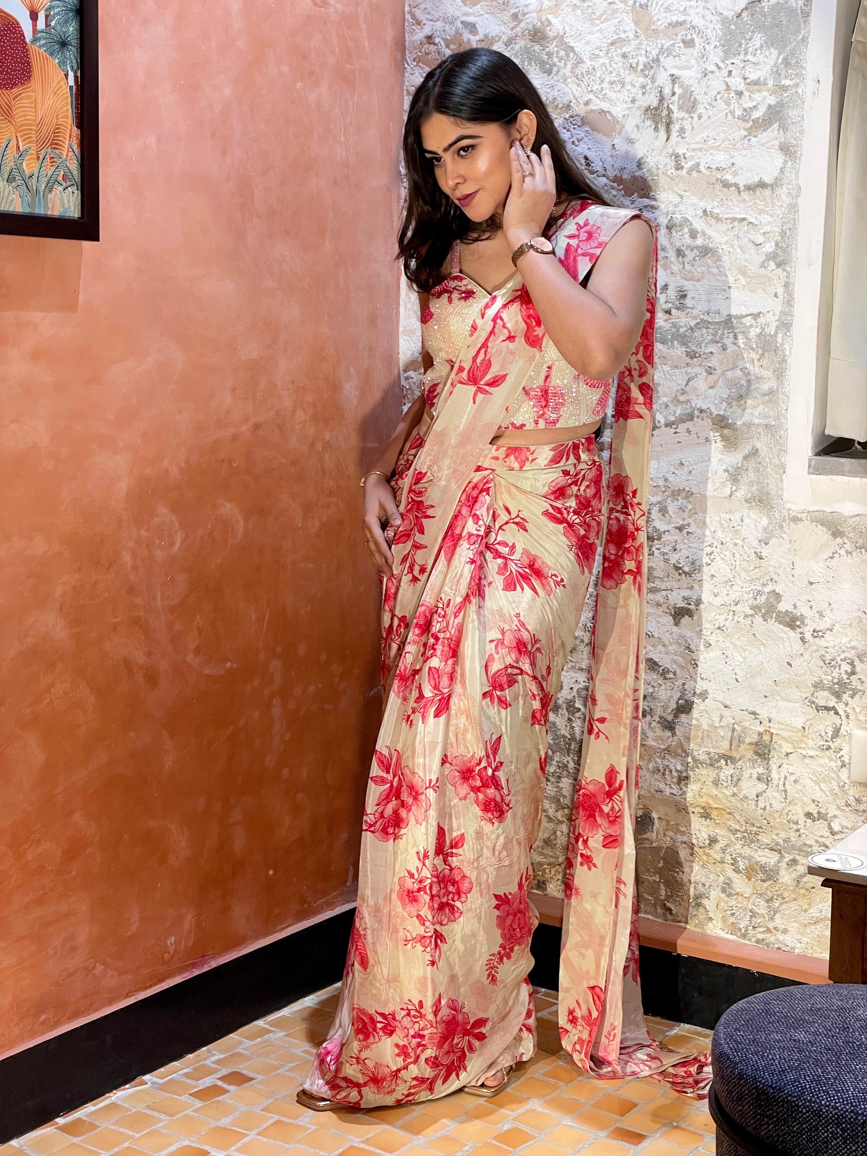 Ziya Pre Drape Saree