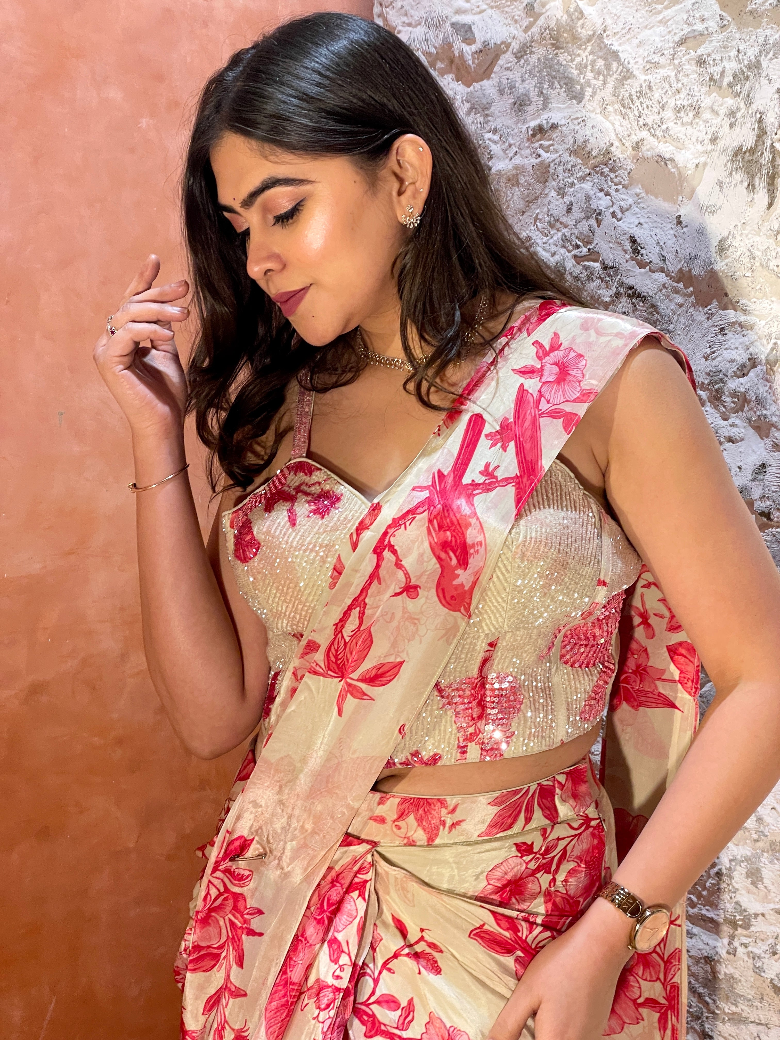 Ziya Pre Drape Saree