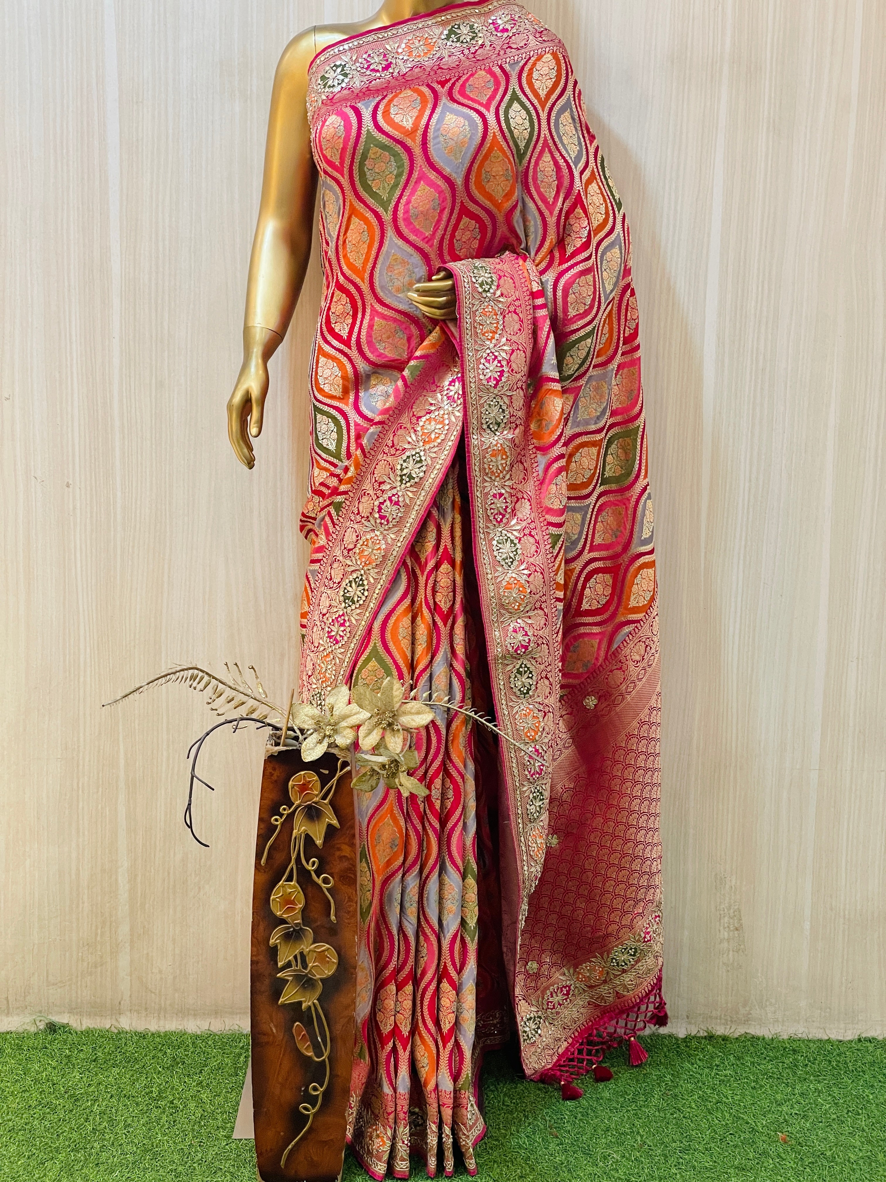 Magnita Muga Silk Saree