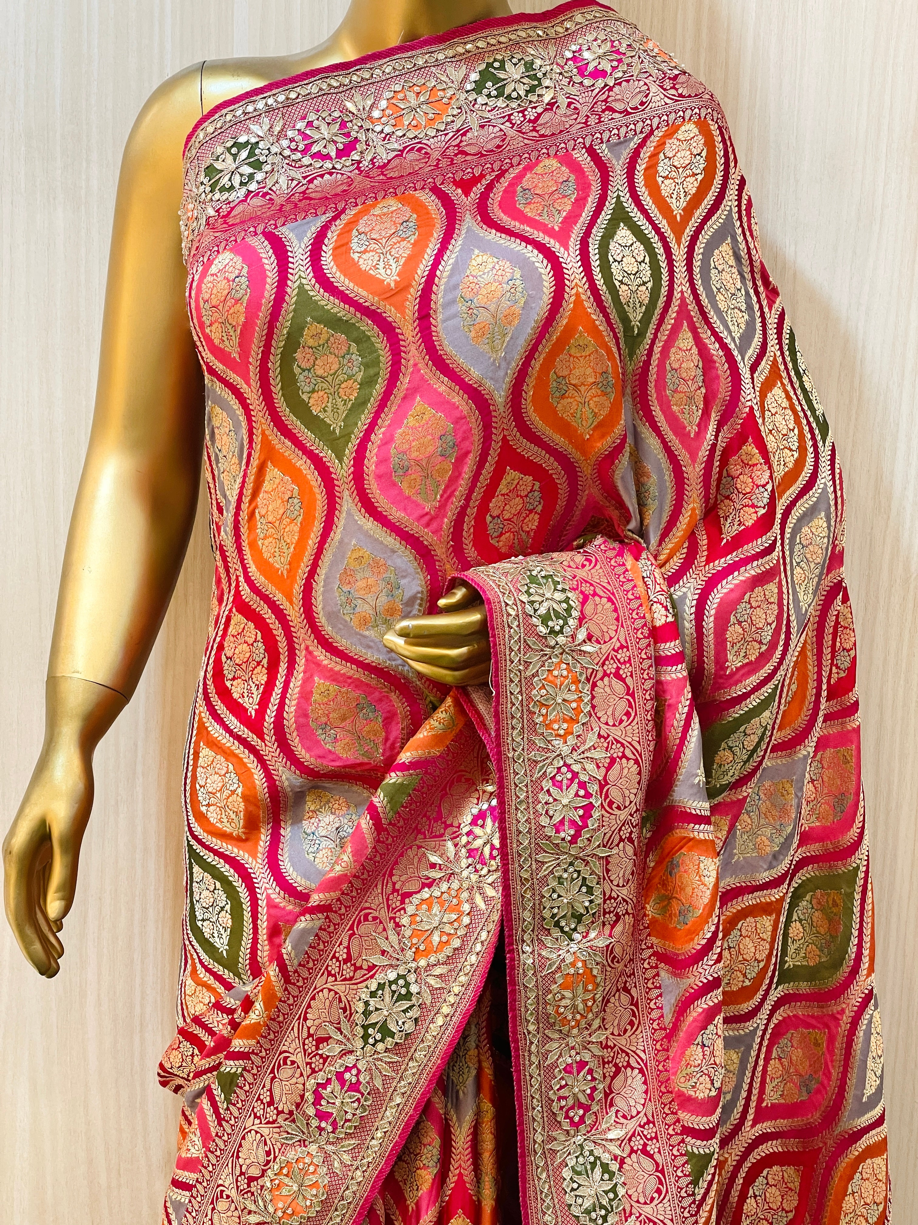 Magnita Muga Silk Saree