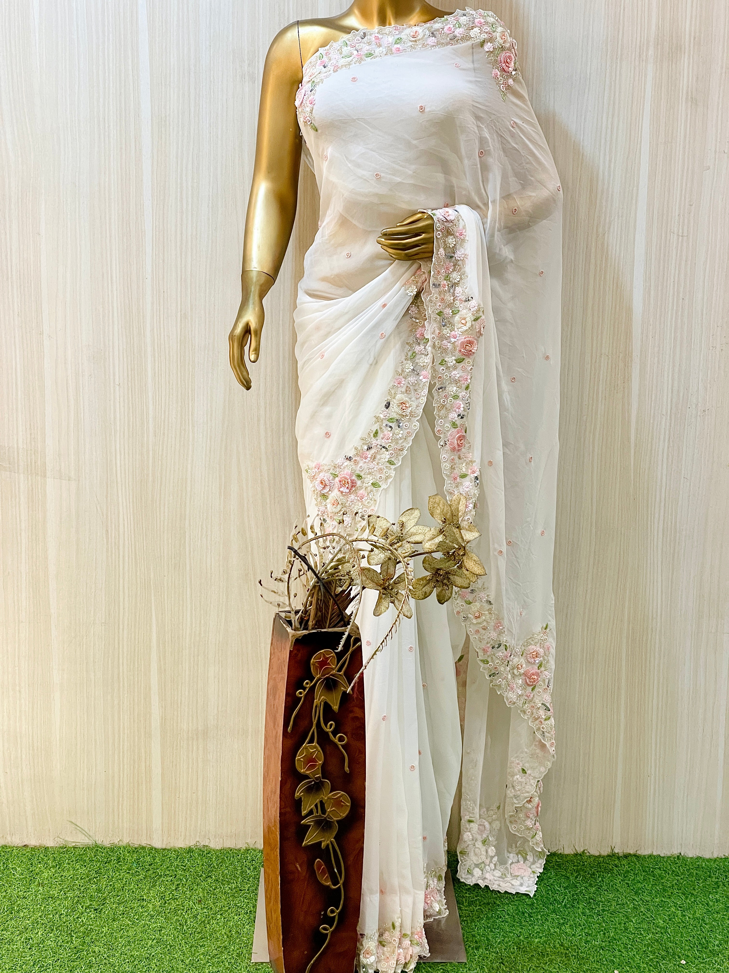 Pihu Organza Saree