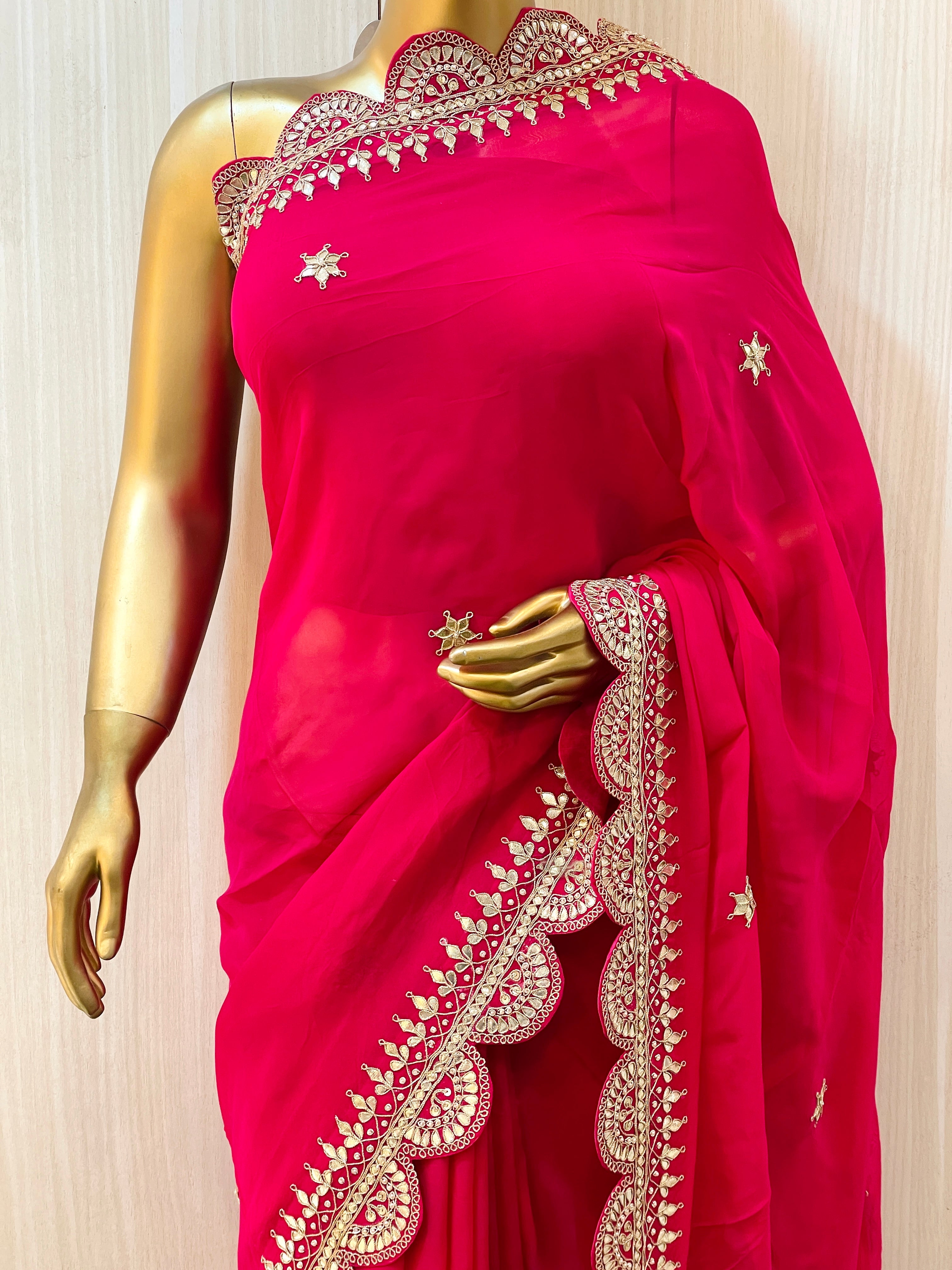Karani Organza Saree