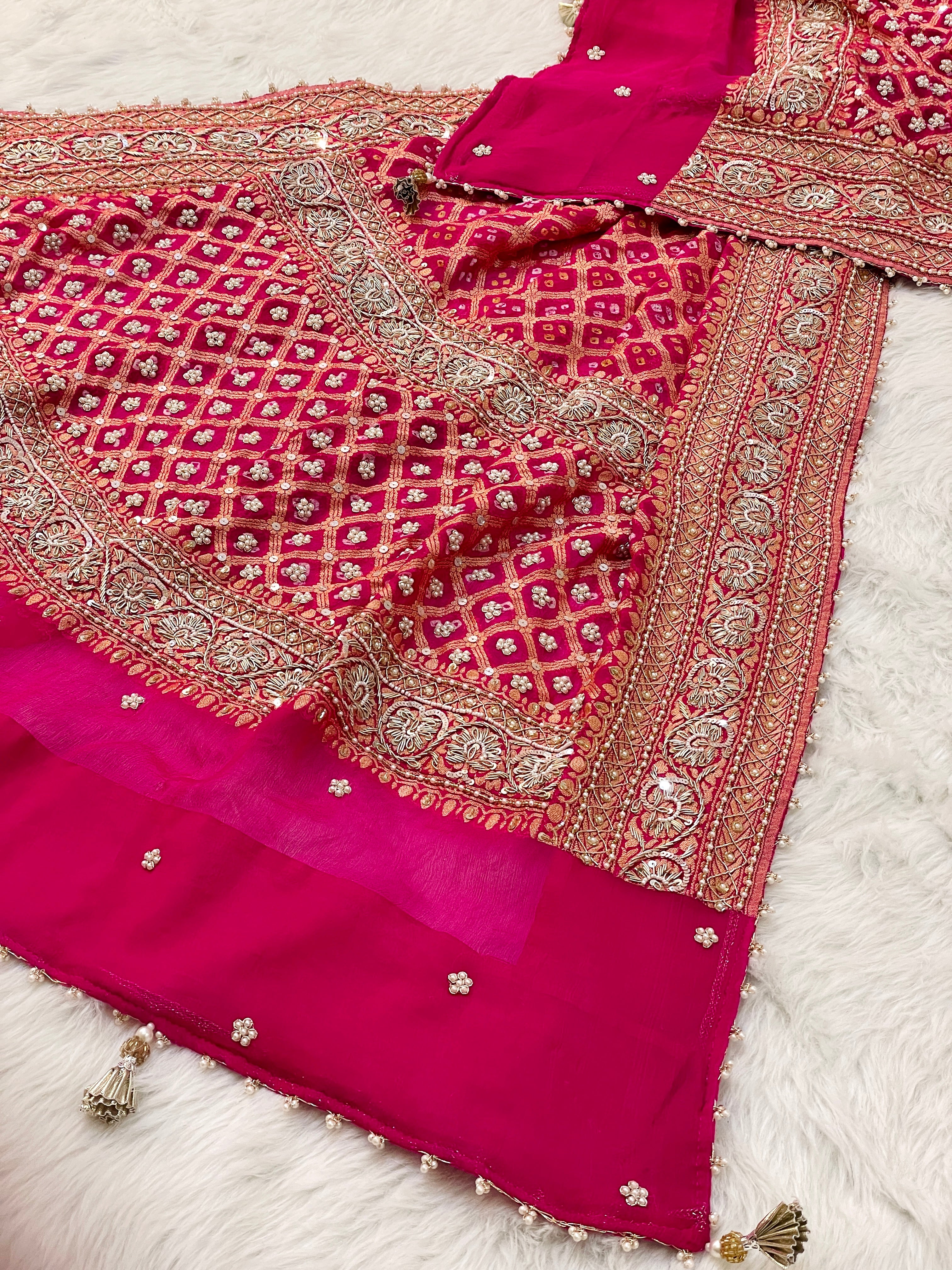 Ambika Pure Khadi Georgette Dupatta