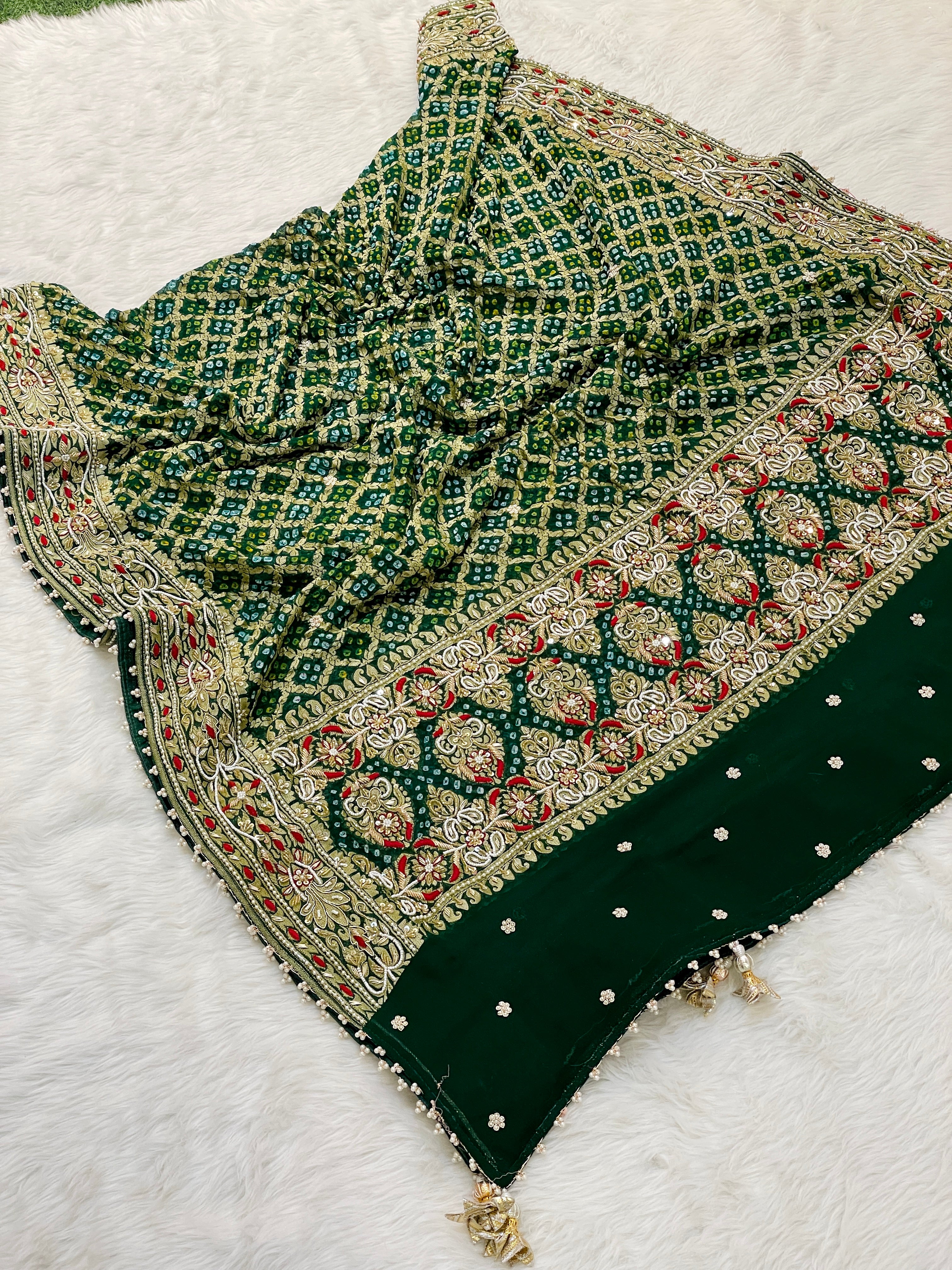 Meher Pure Khadi Georgette Dupatta