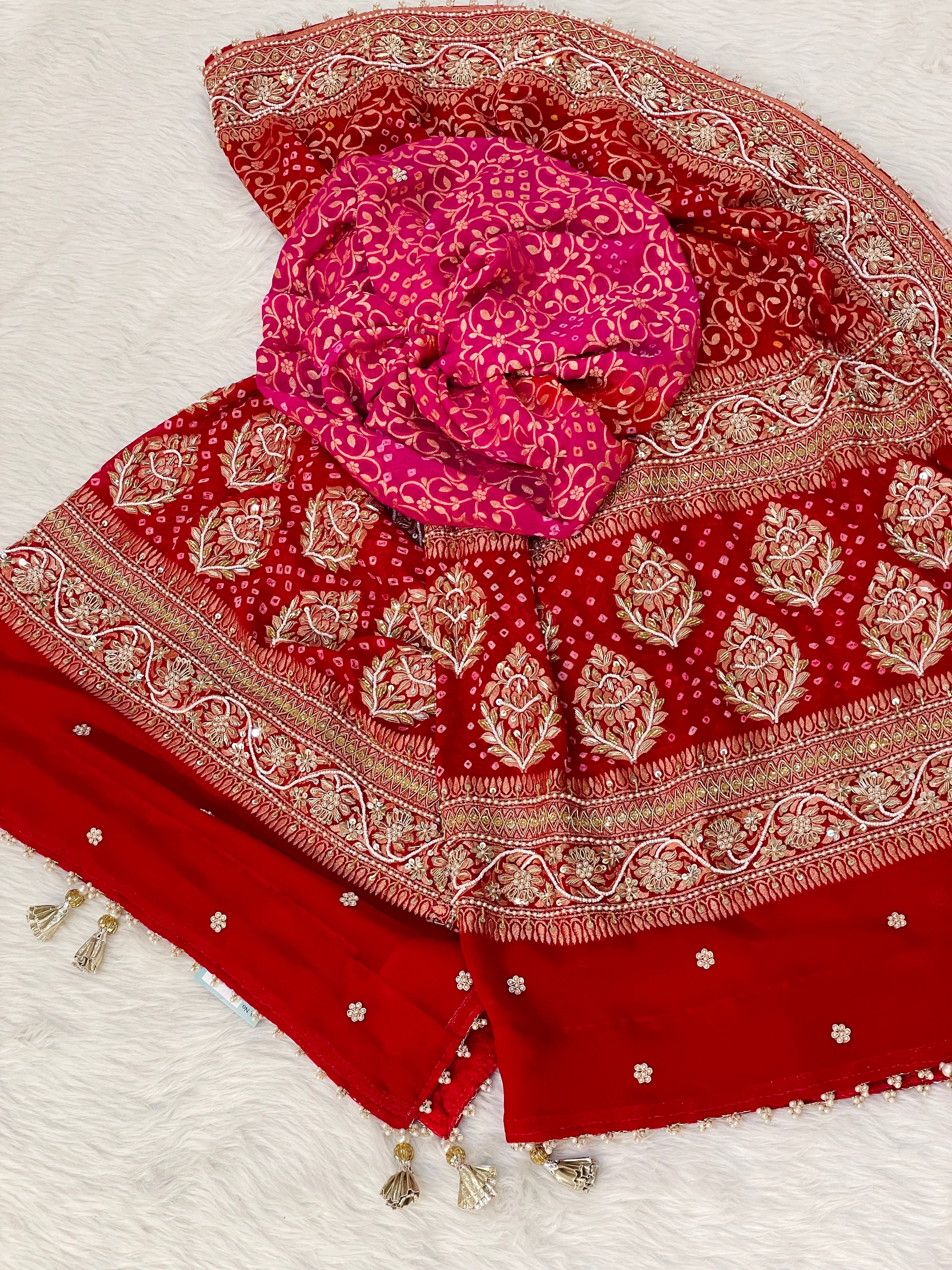 Aarohi Pure Khadi Georgette Dupatta