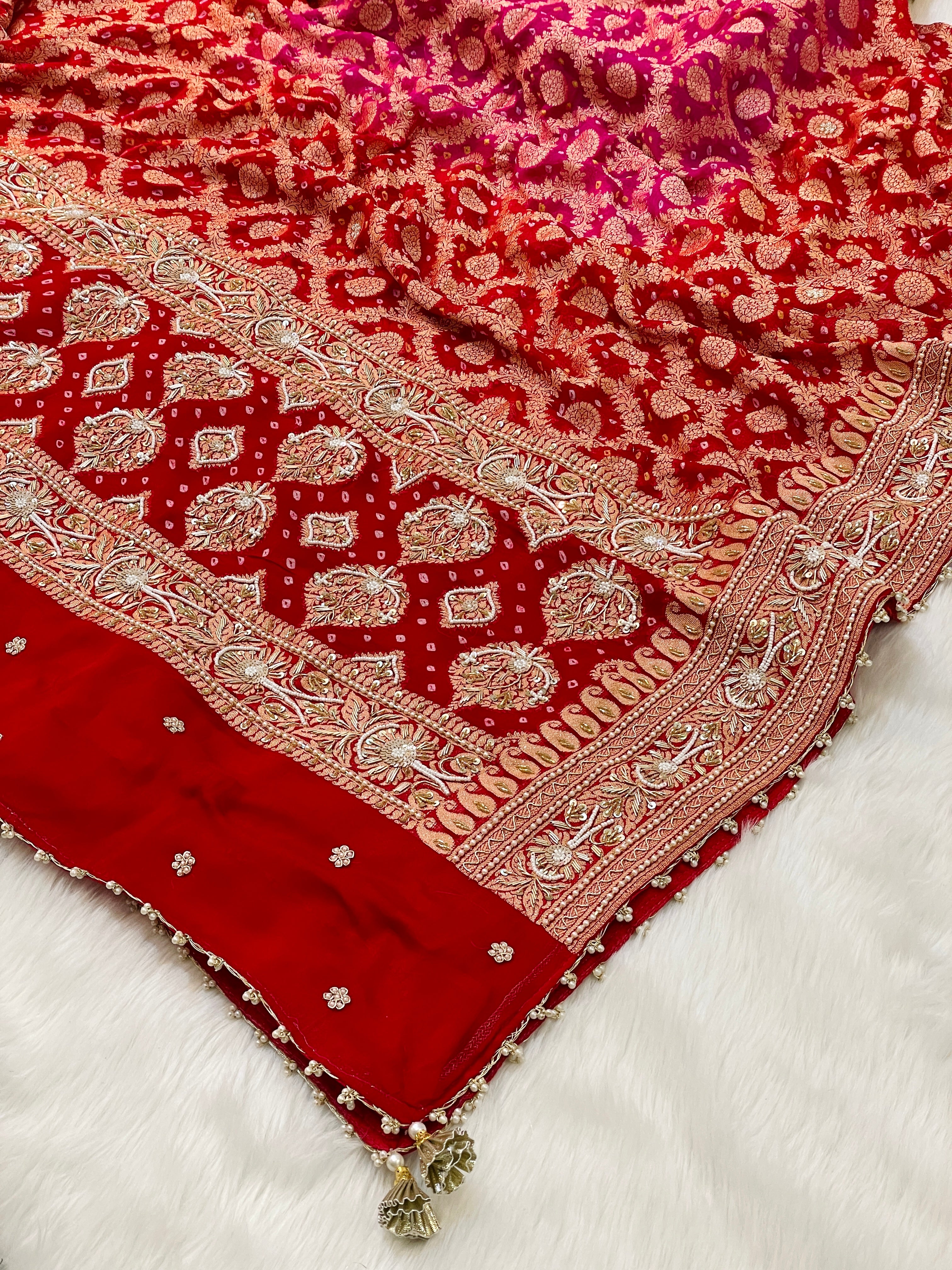 Ritika Pure Khadi Georgette Dupatta