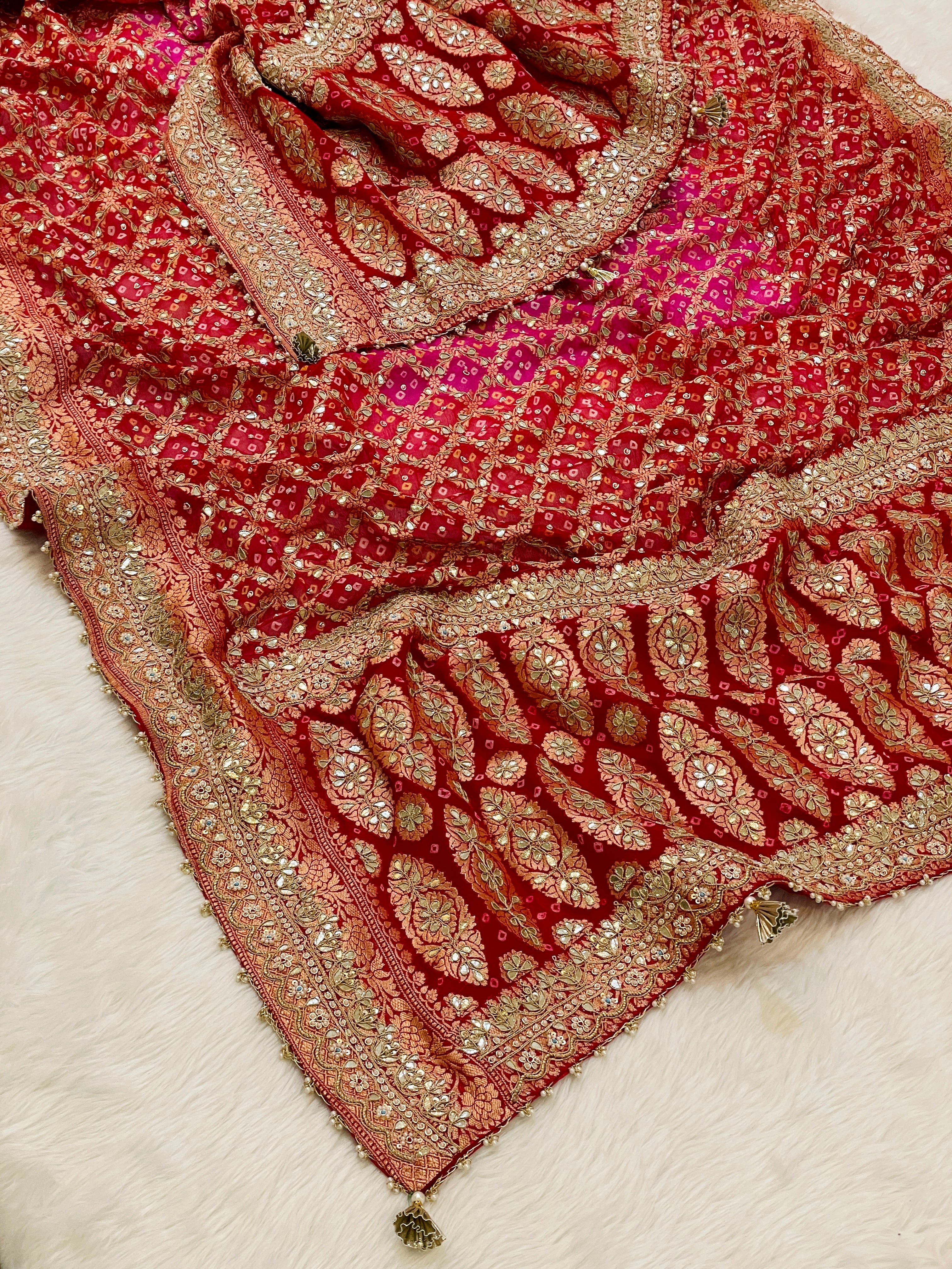 Nisha Pure Khadi Georgette Dupatta