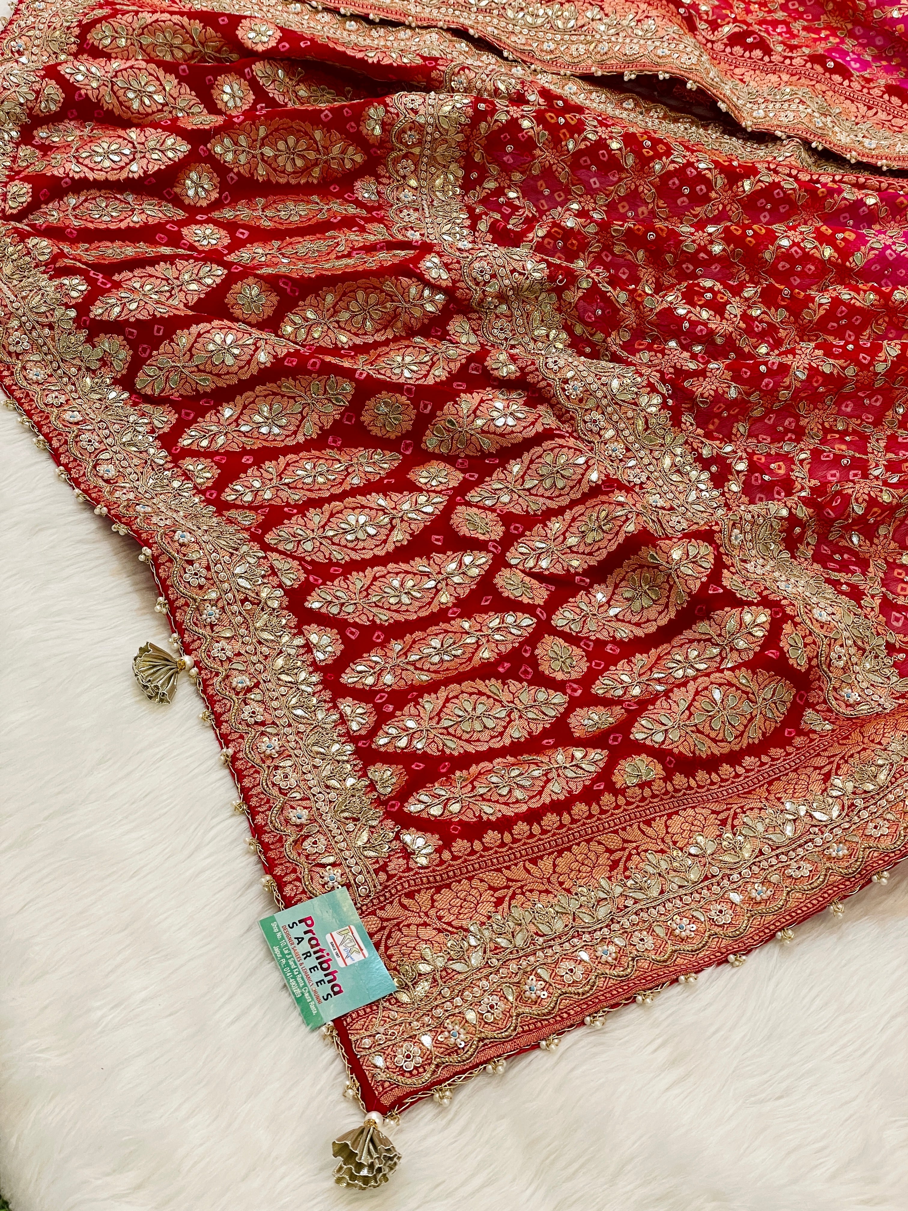 Nisha Pure Khadi Georgette Dupatta