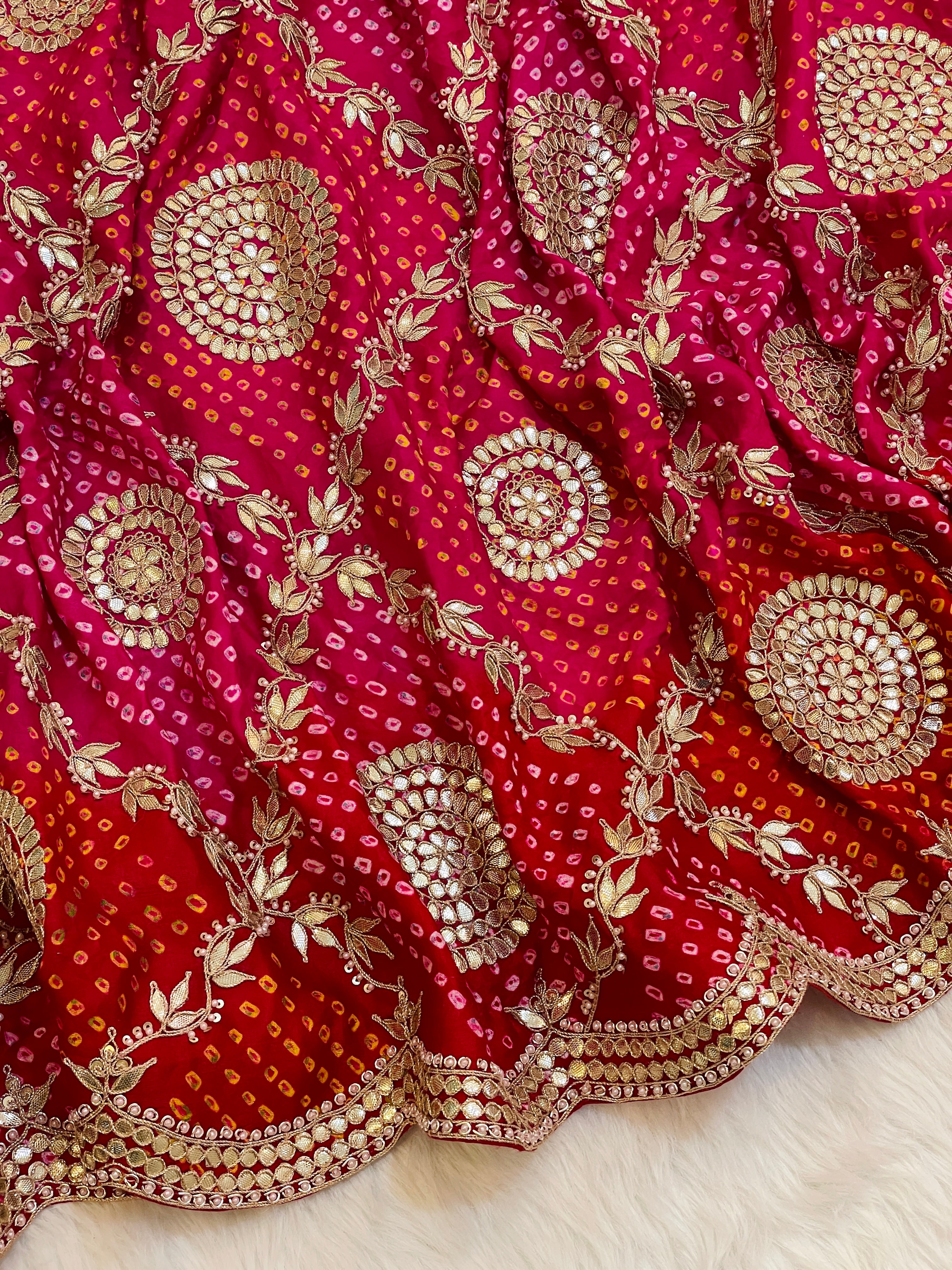 Manisha Pure Gajji Silk Dupatta