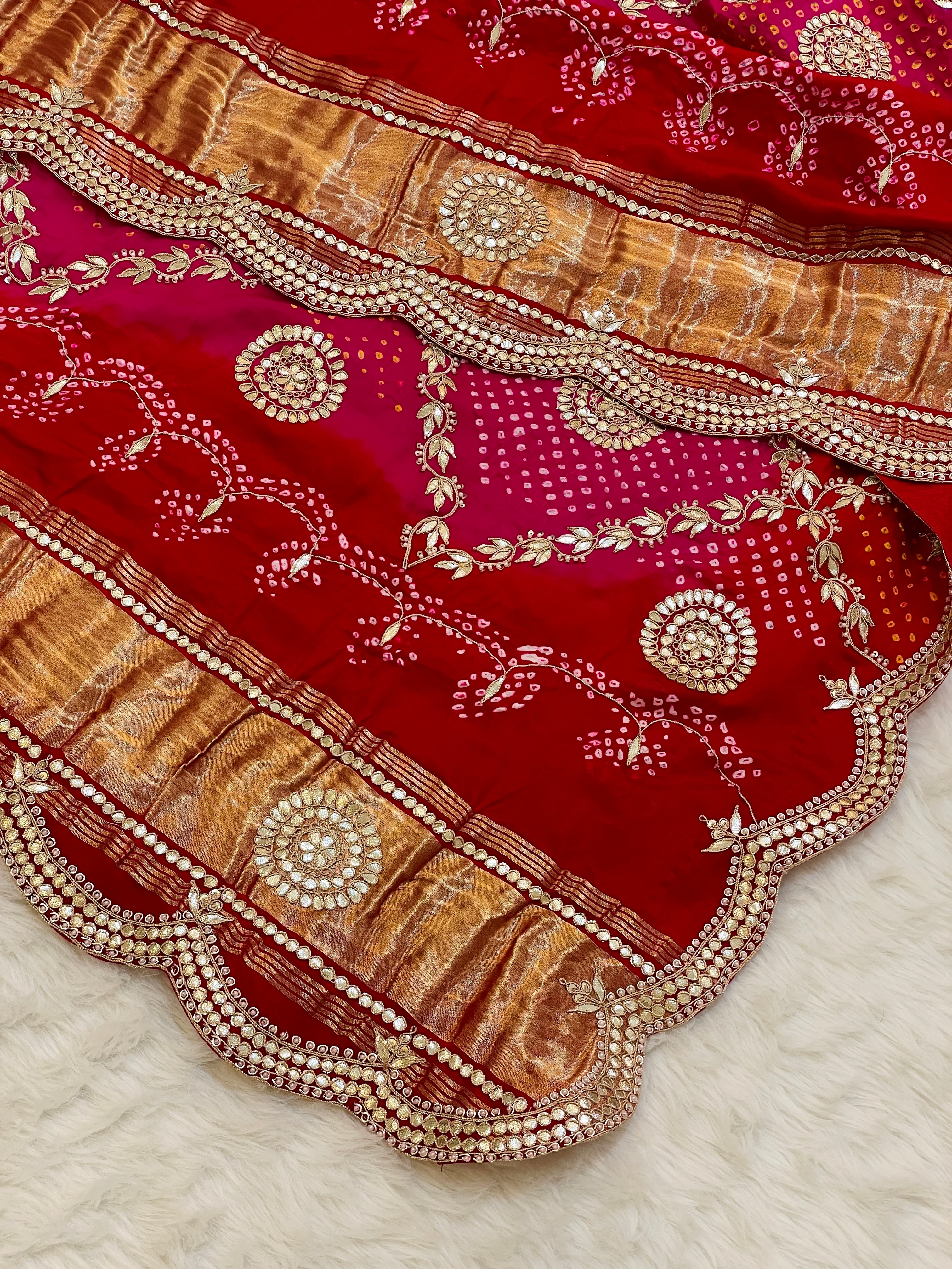 Manisha Pure Gajji Silk Dupatta