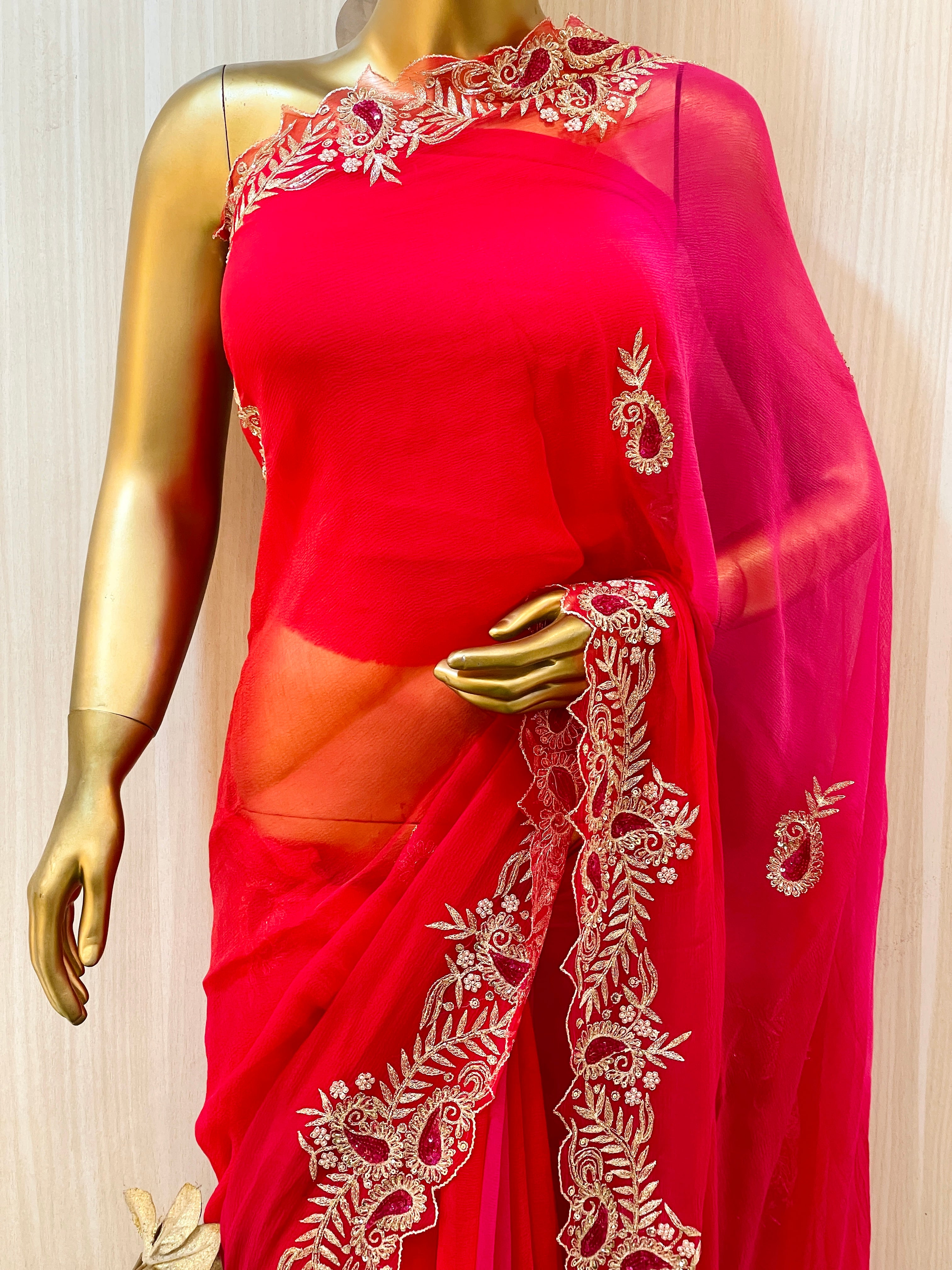 Vamika Chiffon Saree