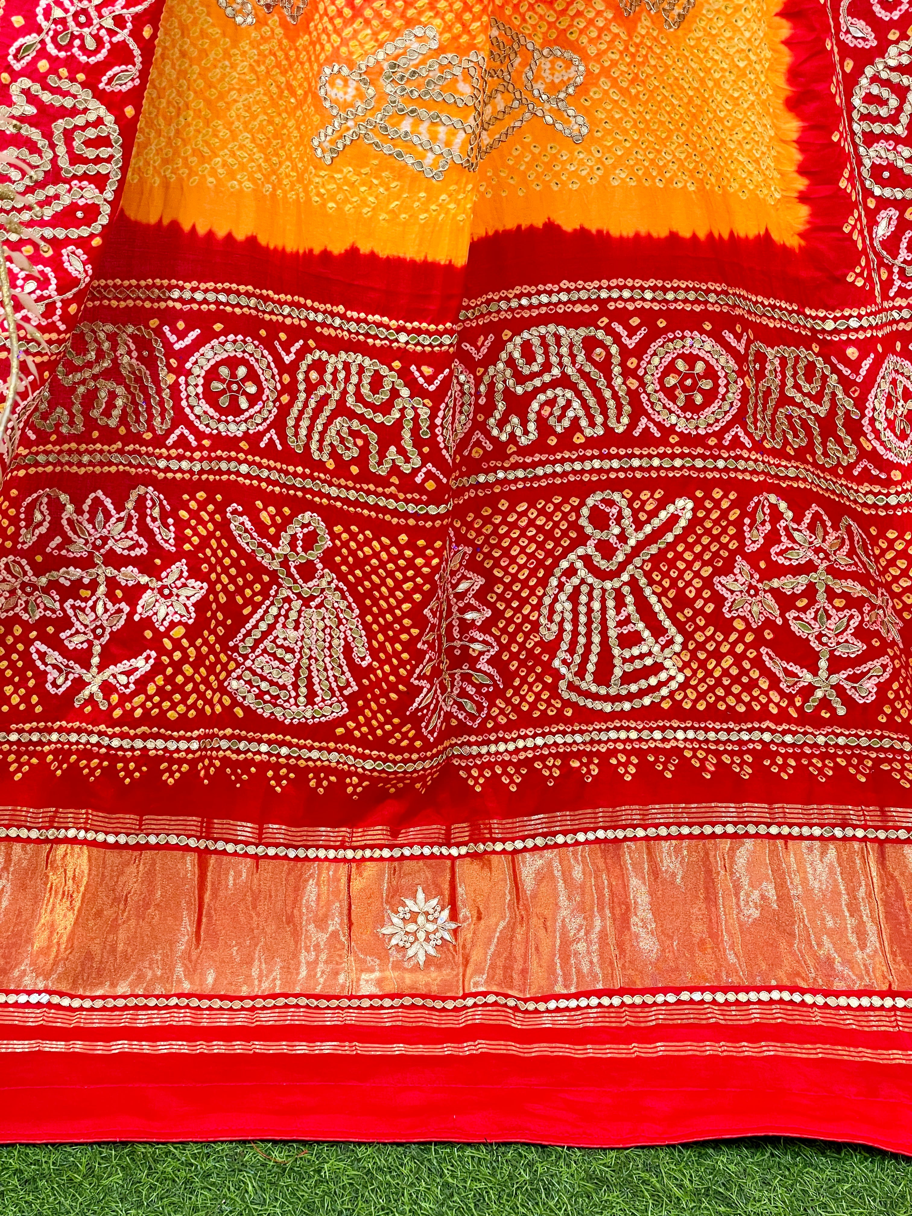 Usha Pure Gajji Silk Dupatta